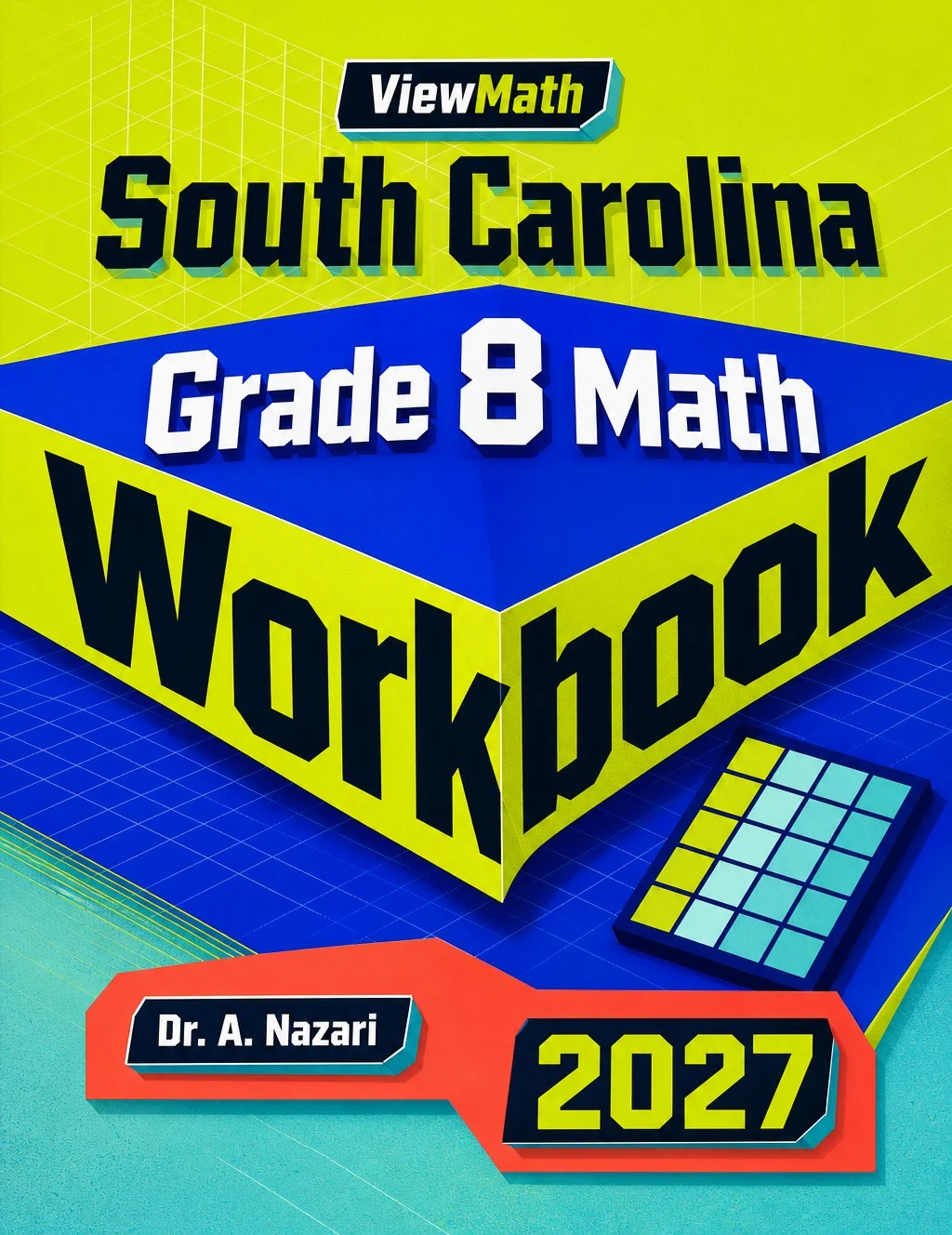 South Carolina SC READY Grade 8 Math Workbook