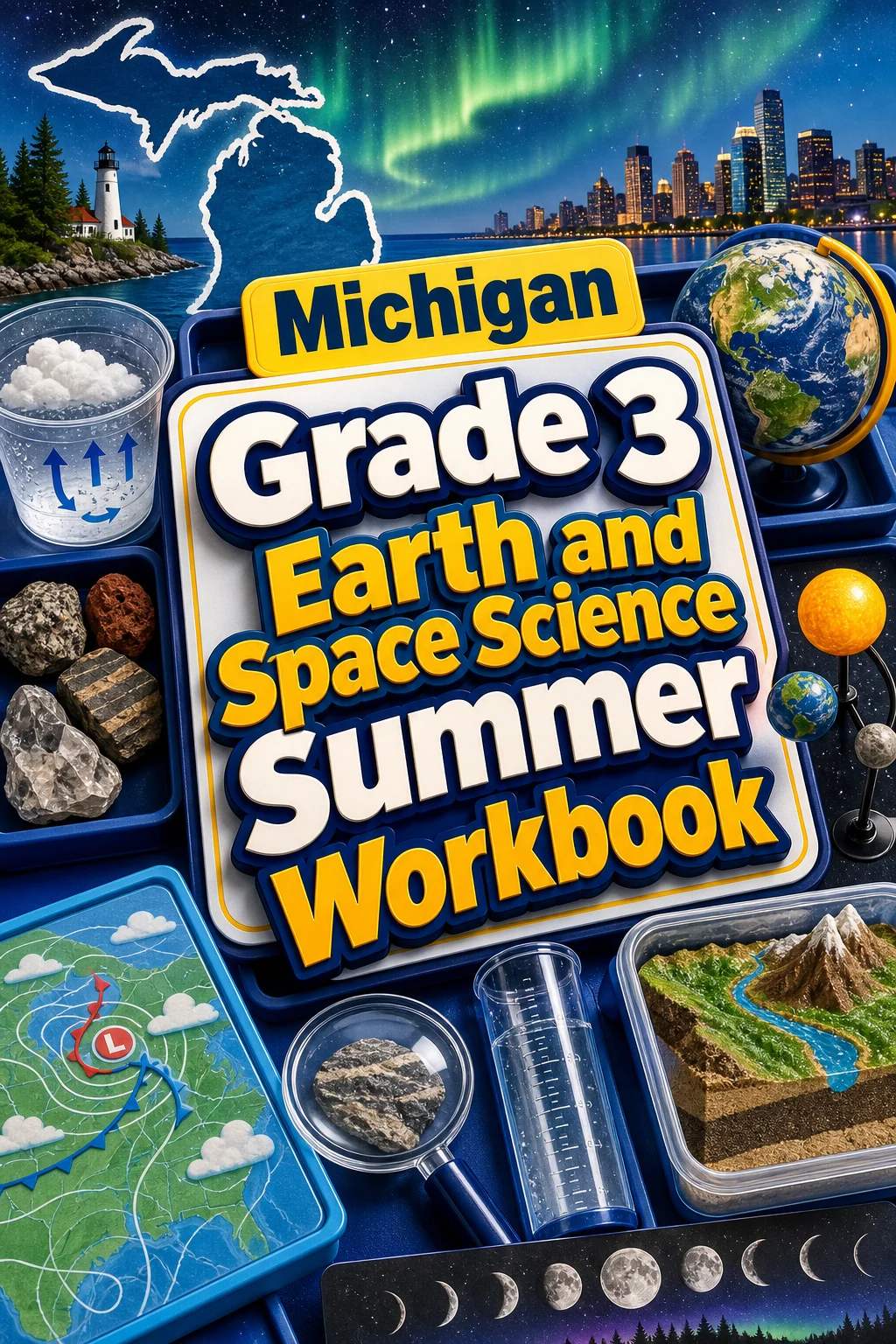 Michigan Grade 3 Earth and Space Science Summer Workbook