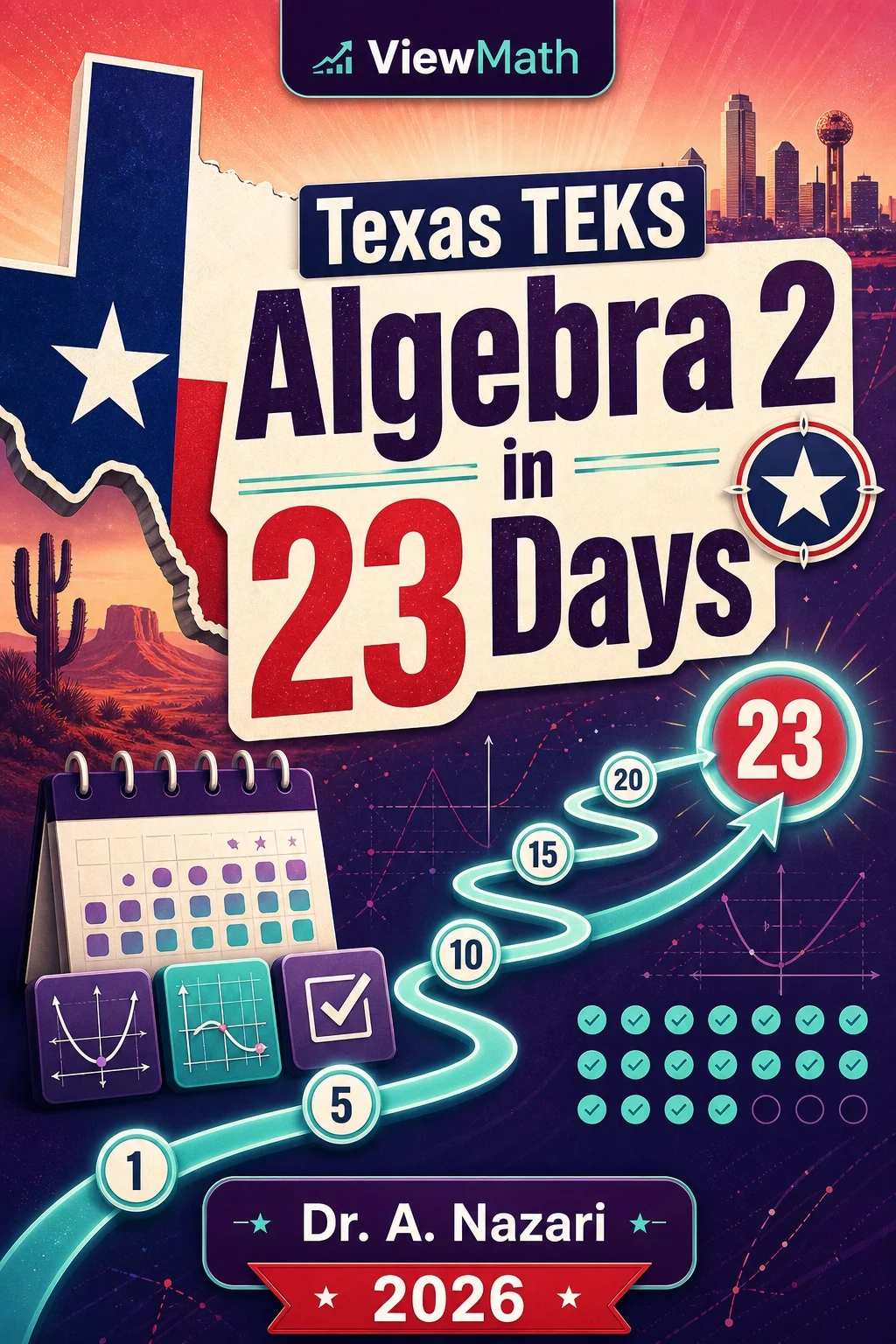 Texas TEKS Algebra 2 in 23 Days