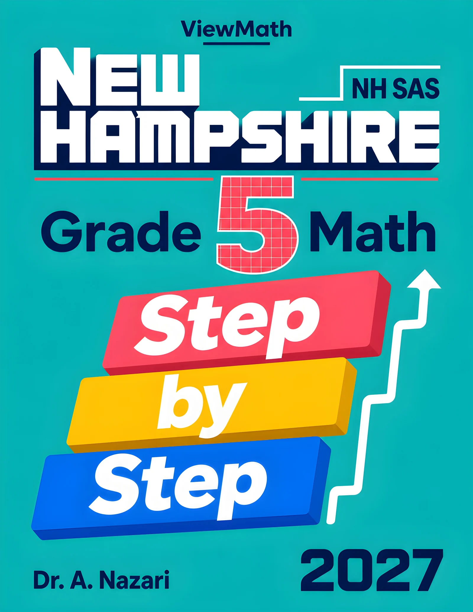 New Hampshire NH SAS Grade 5 Math Step by Step