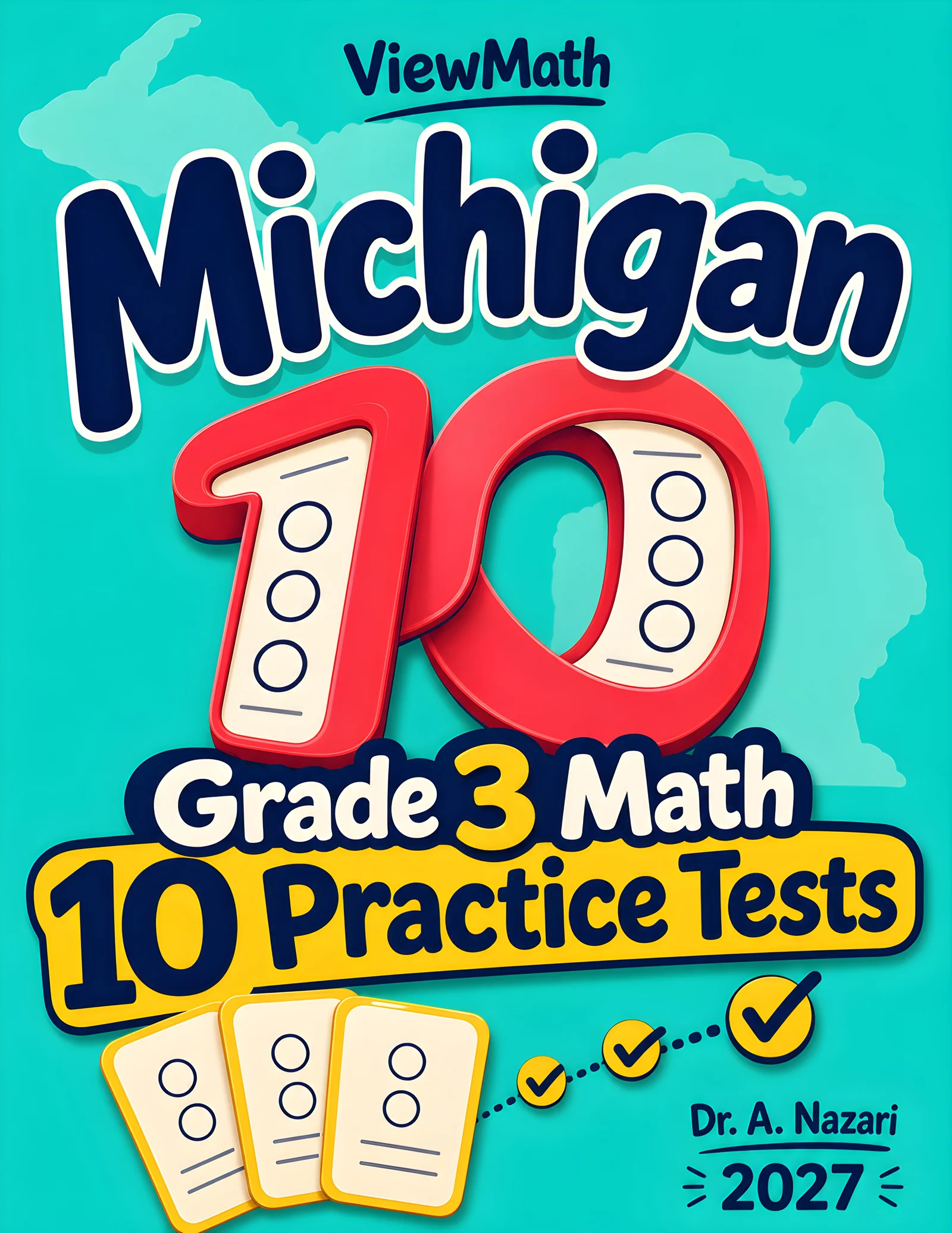 10 Michigan M-STEP Grade 3 Math Practice Tests
