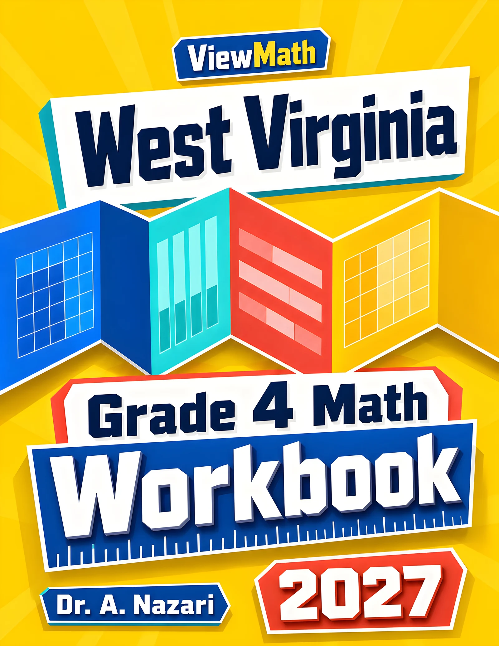 West Virginia WVGSA Grade 4 Math Workbook