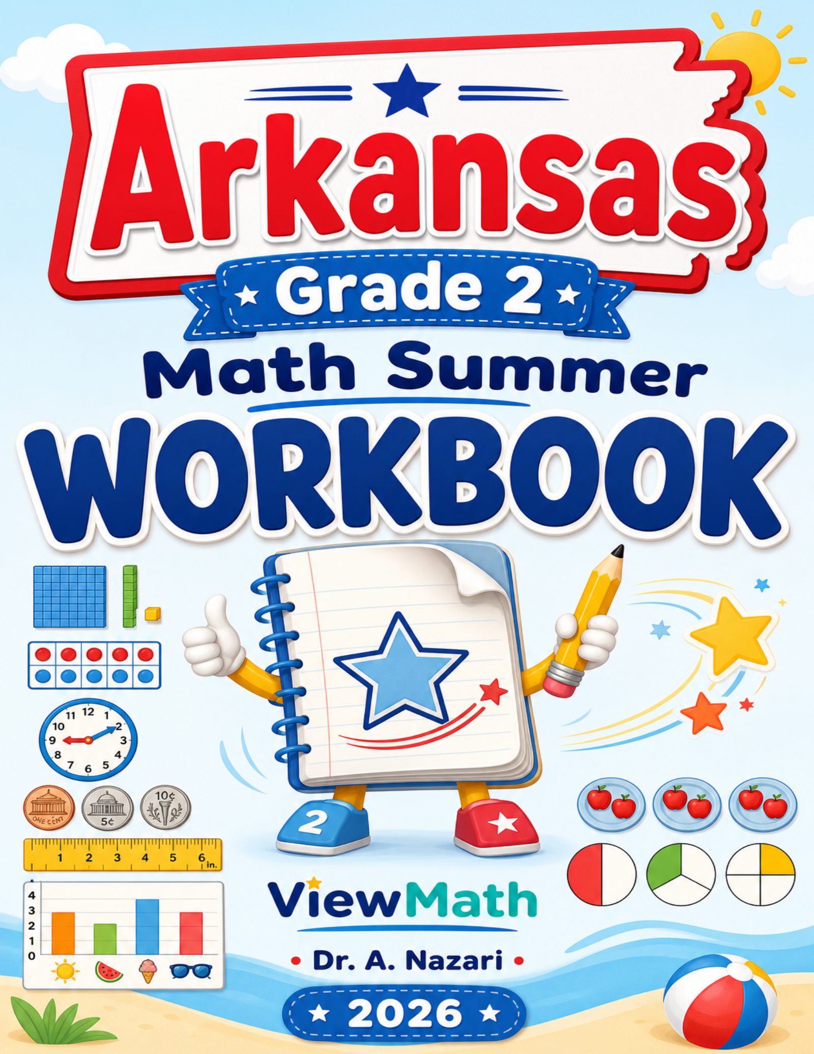 Arkansas Grade 2 Math Summer Workbook