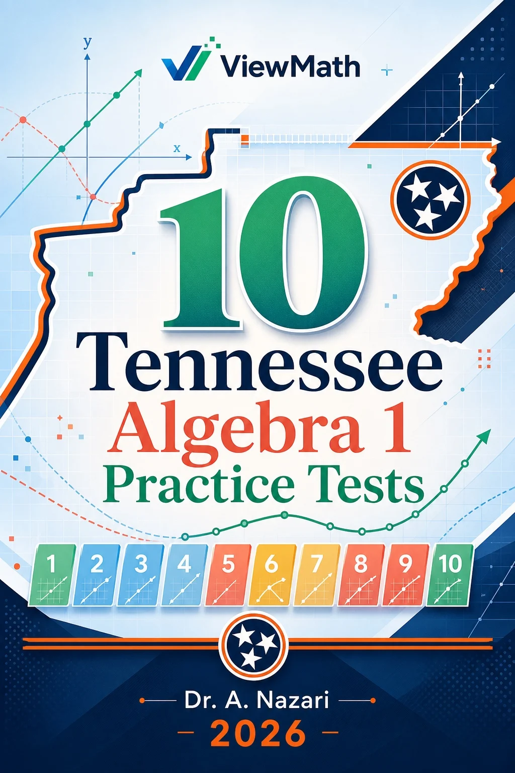 10 Tennessee TCAP EOC Algebra 1 Math Practice Tests