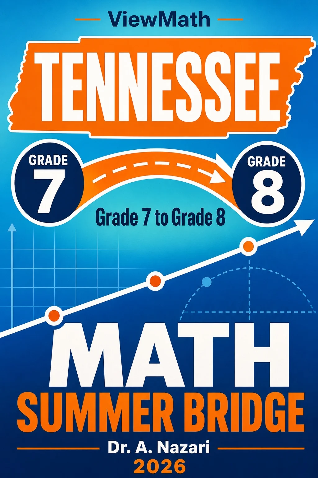 Tennessee TCAP Grade 7 to Grade 8 Math Summer Bridge
