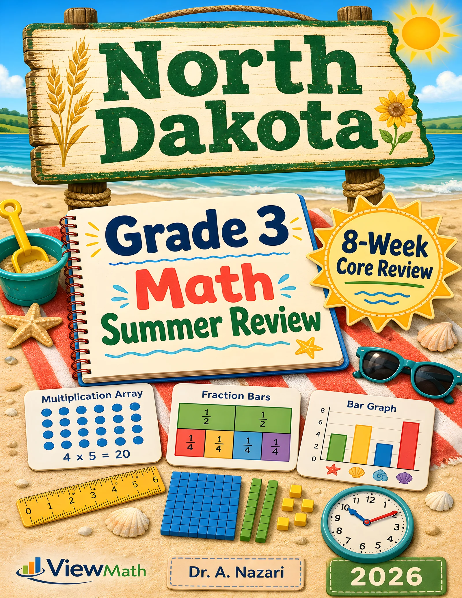 North Dakota NDSA Grade 3 Math Summer Review