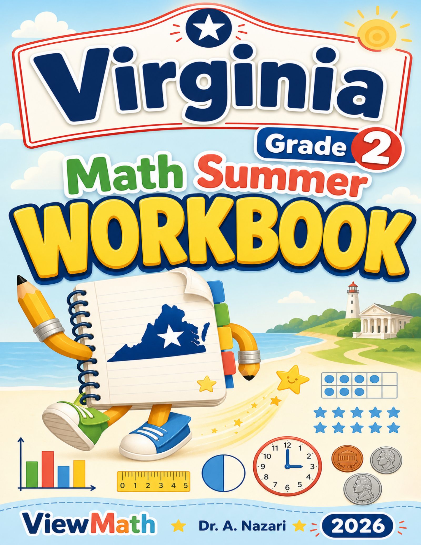 Virginia Grade 2 Math Summer Workbook