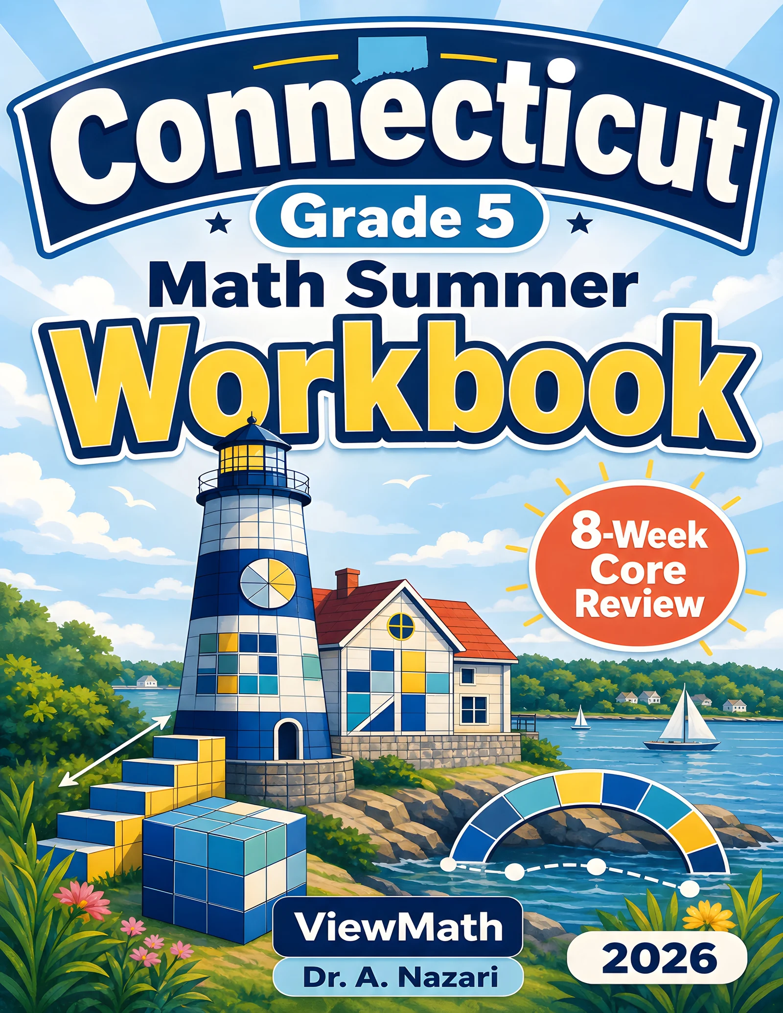 Connecticut SBAC Grade 5 Math Summer Review Workbook