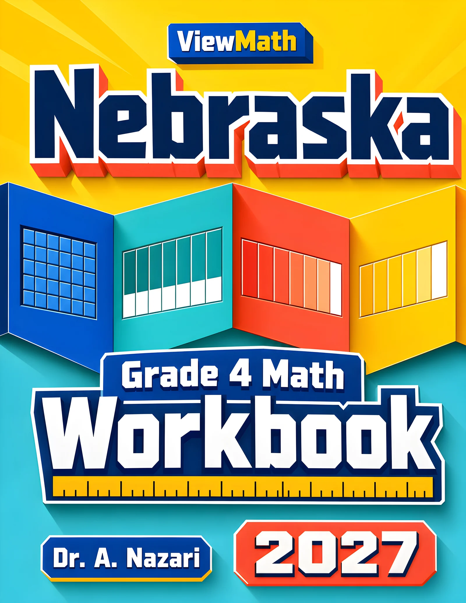 Nebraska NSCAS Grade 4 Math Workbook