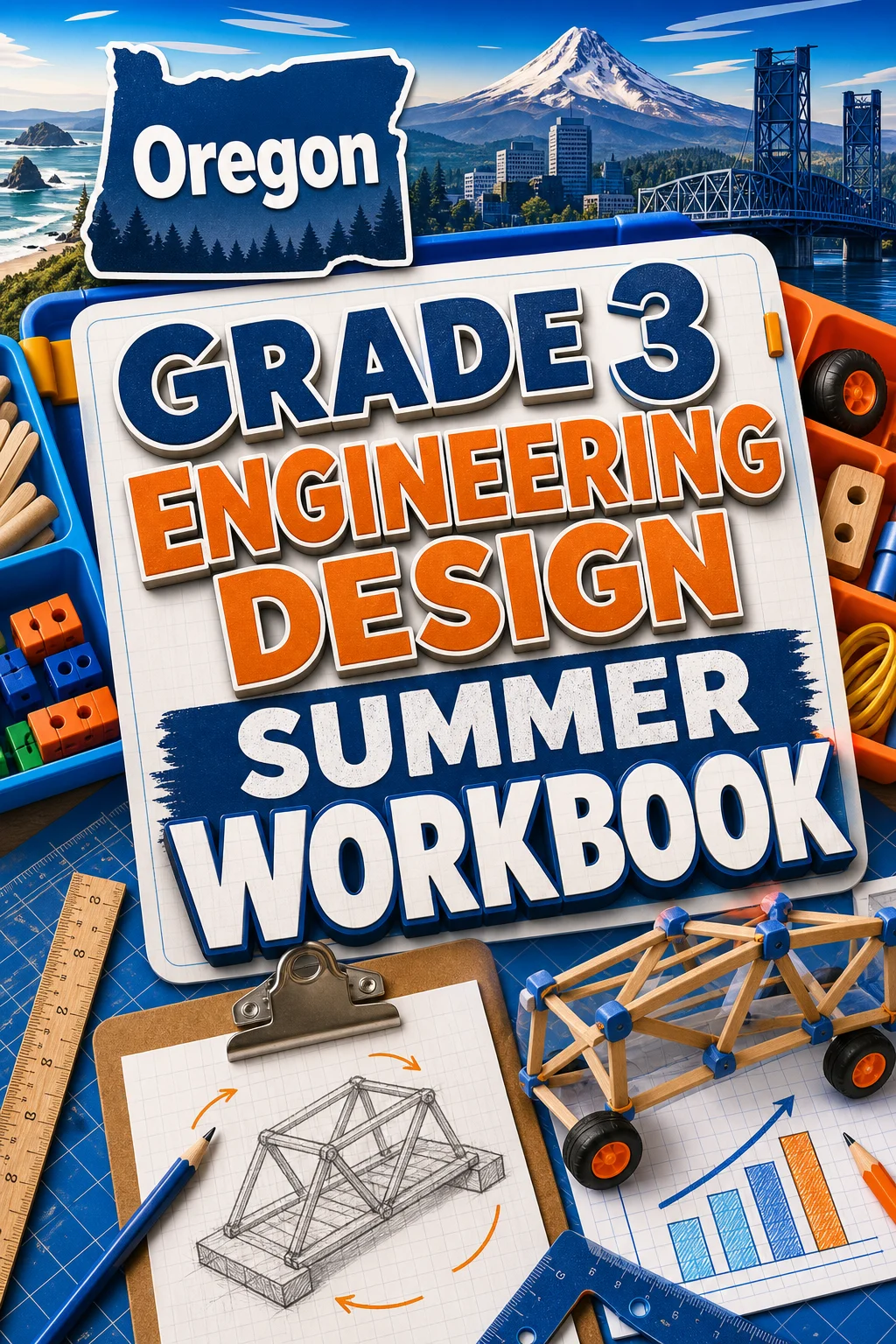 Oregon Grade 3 Engineering Design Summer Workbook