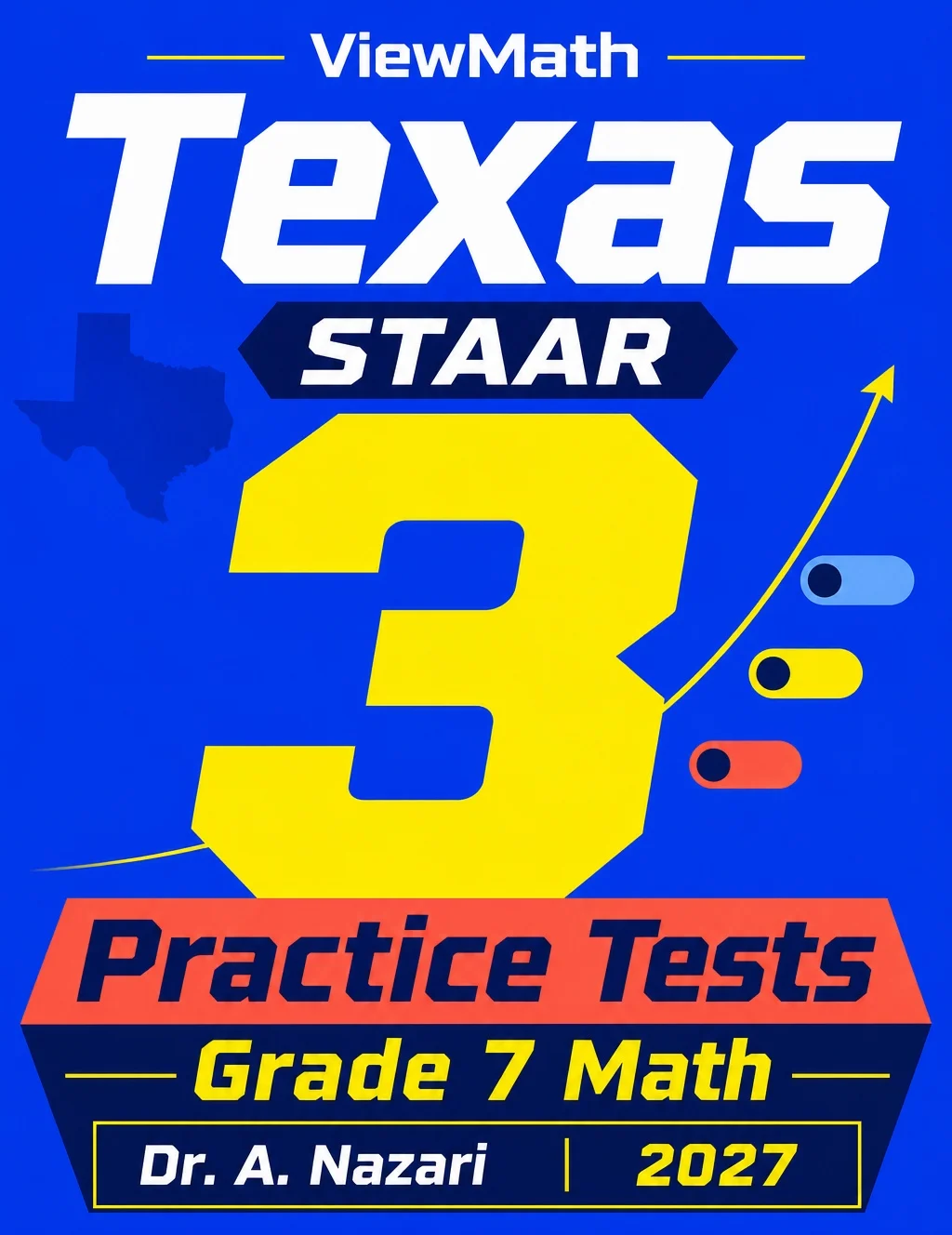 Texas Grade 7 Math Practice Tests Bundle: 25 Unique Full-Length Tests