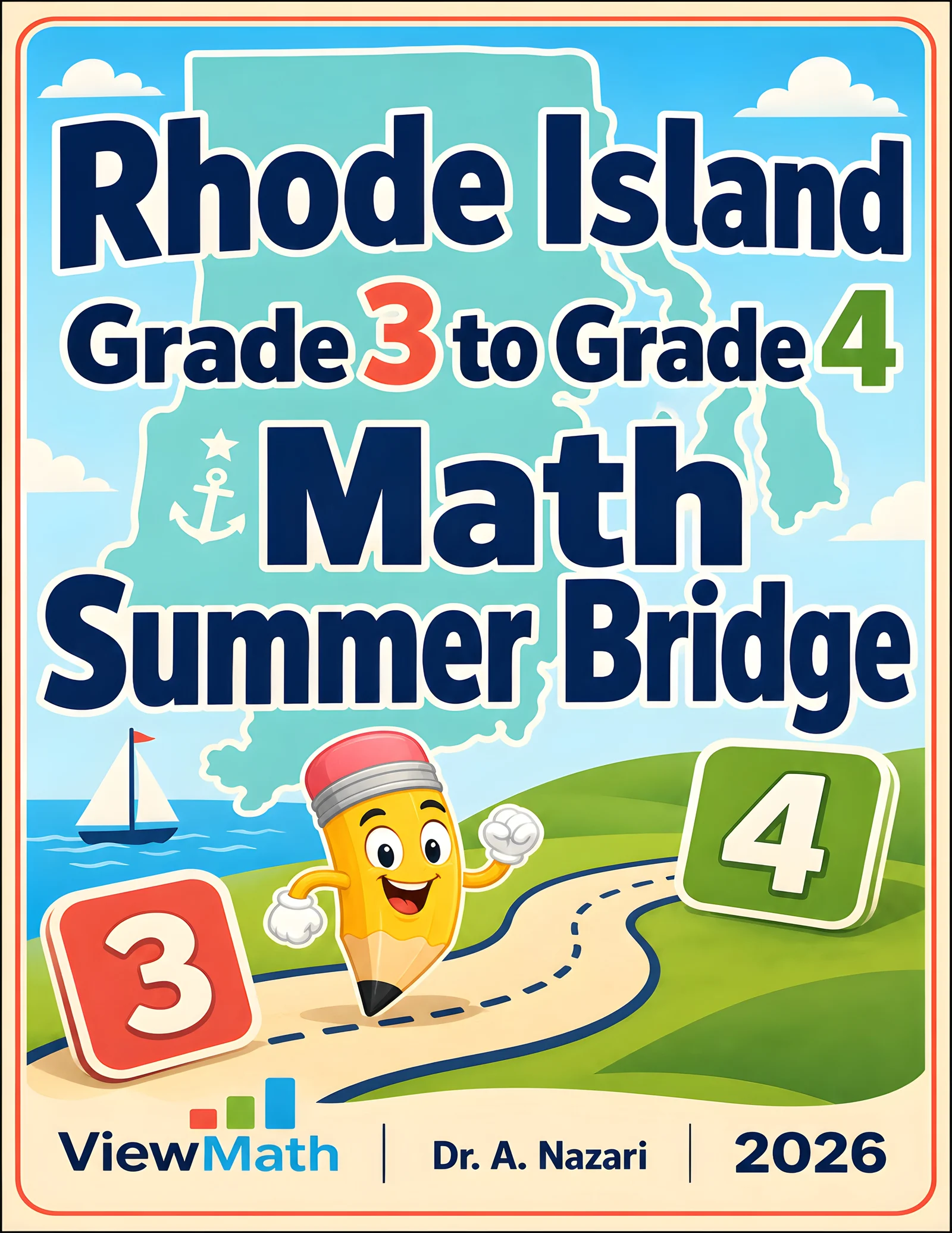 Rhode Island RICAS Grade 3 Math Summer Bridge