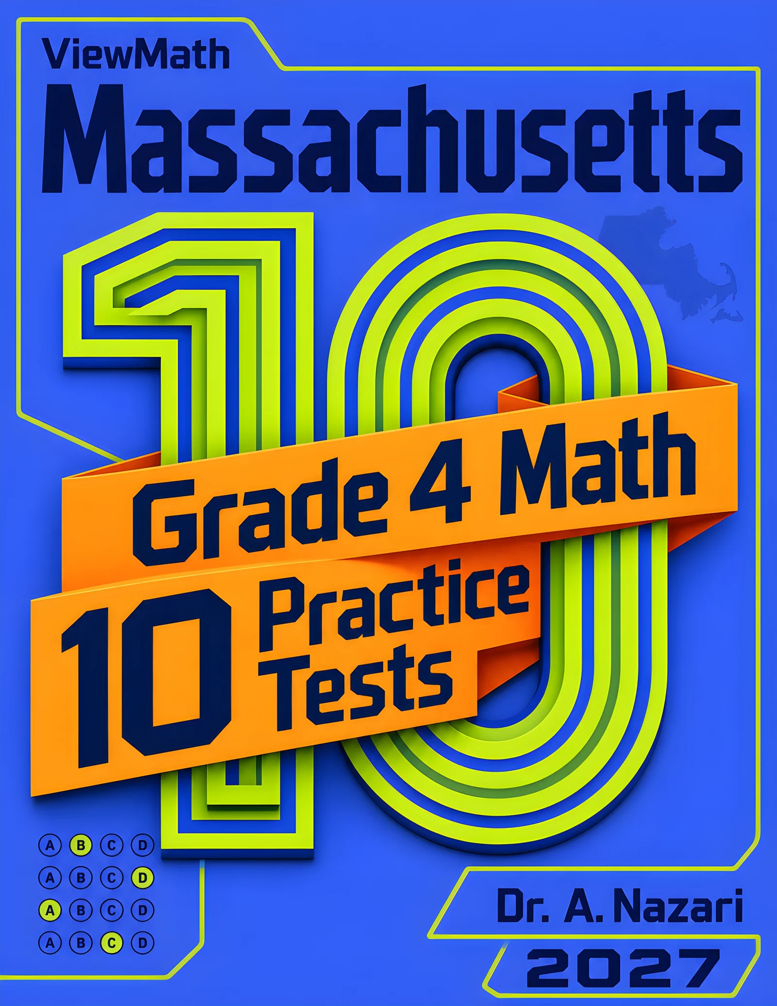 10 Massachusetts MCAS Grade 4 Math Practice Tests