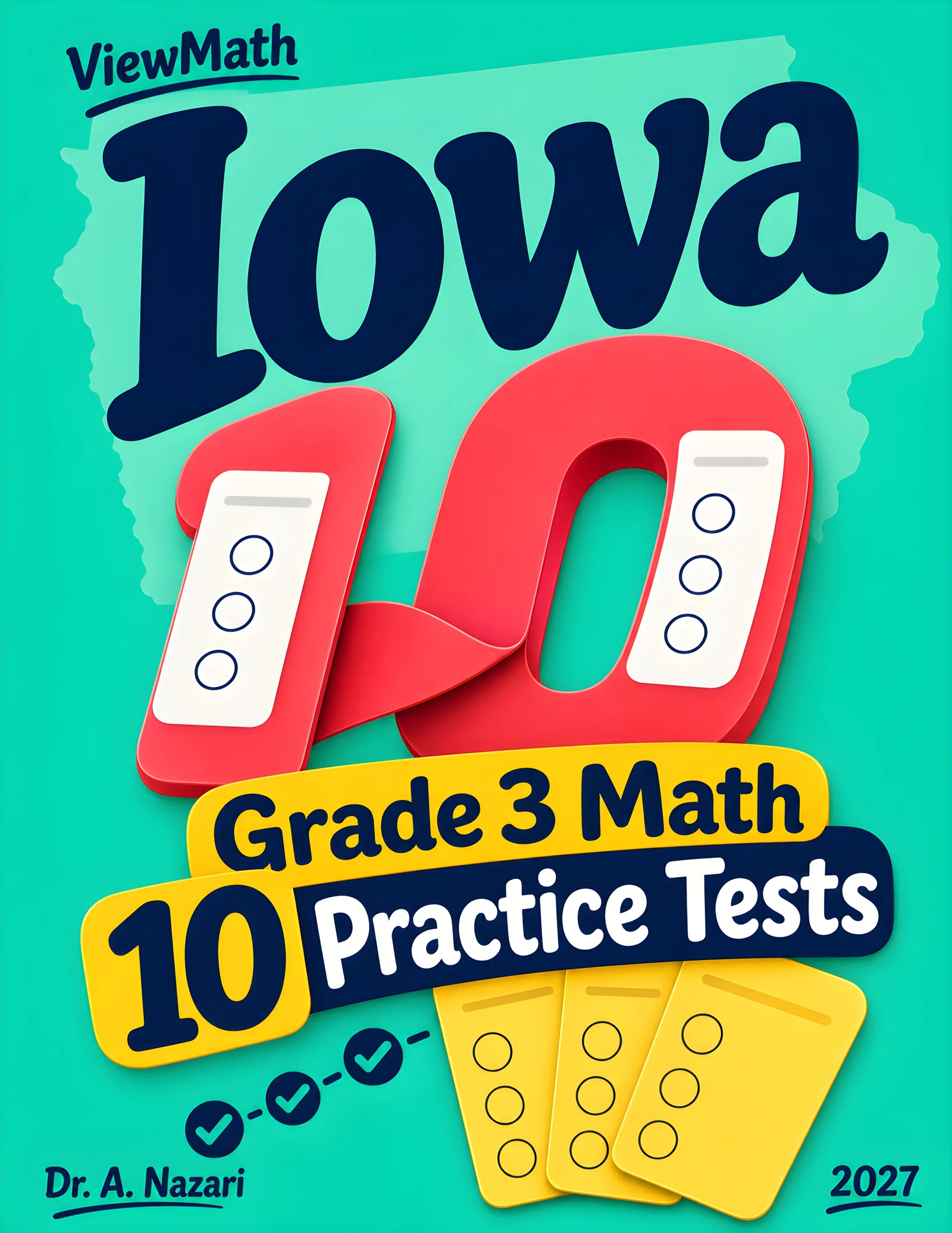10 Iowa ISASP Grade 3 Math Practice Tests