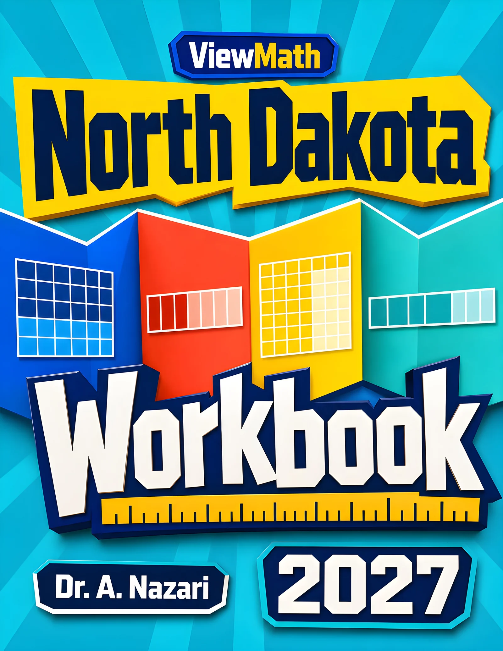 North Dakota NDSA Grade 4 Math Workbook