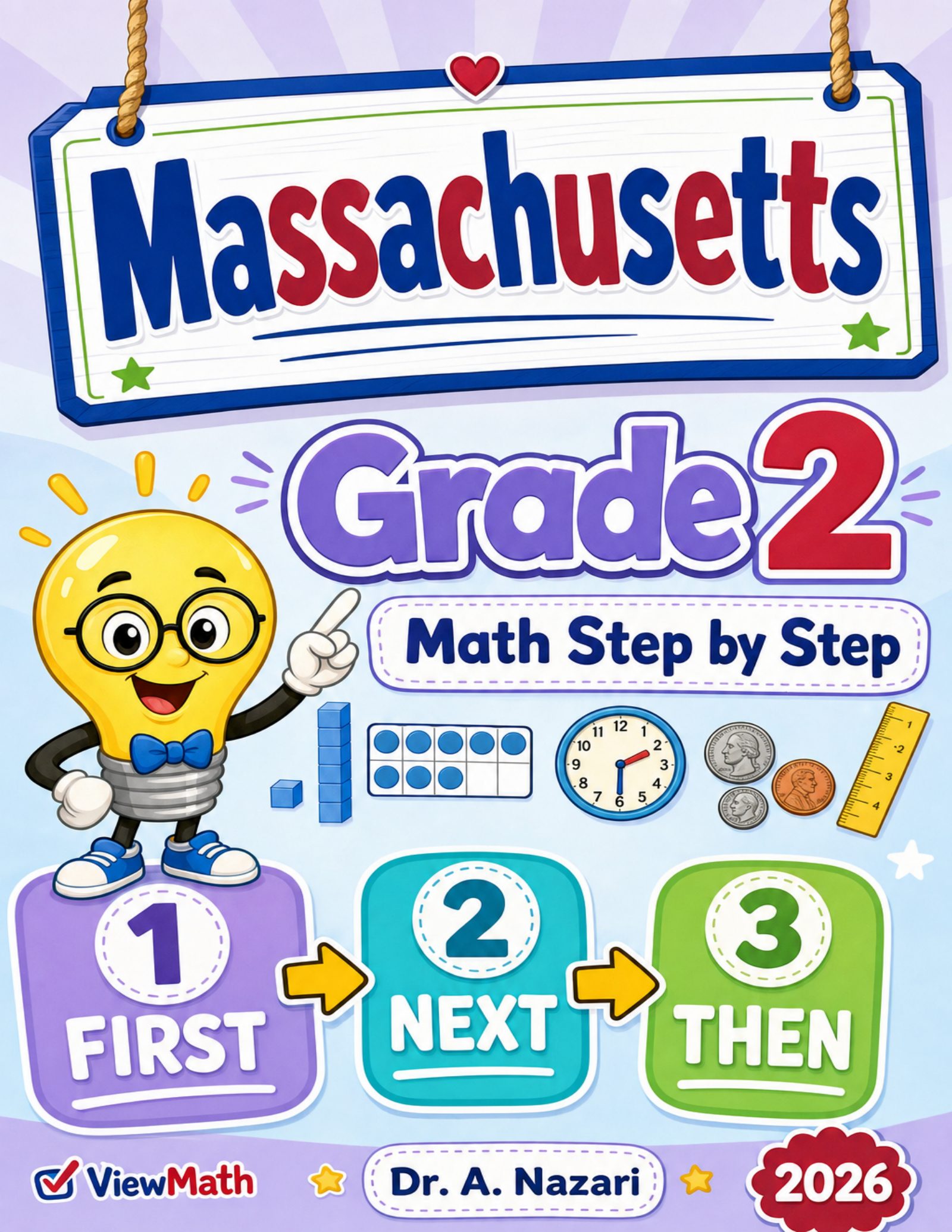 Massachusetts Grade 2 Math Step by Step