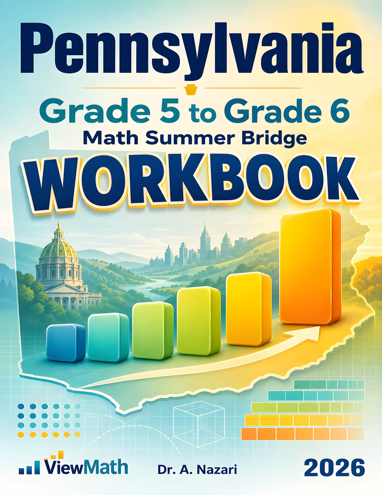 Pennsylvania PSSA Grade 5 Math Summer Bridge Workbook