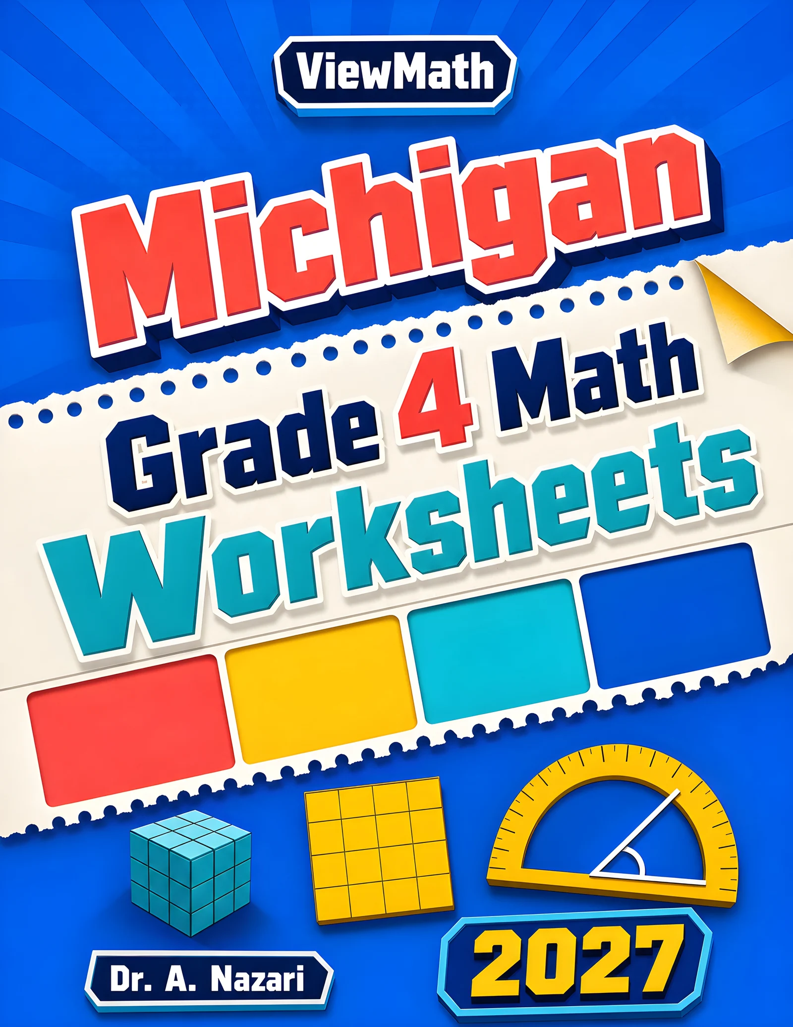 Michigan M-STEP Grade 4 Math Worksheets