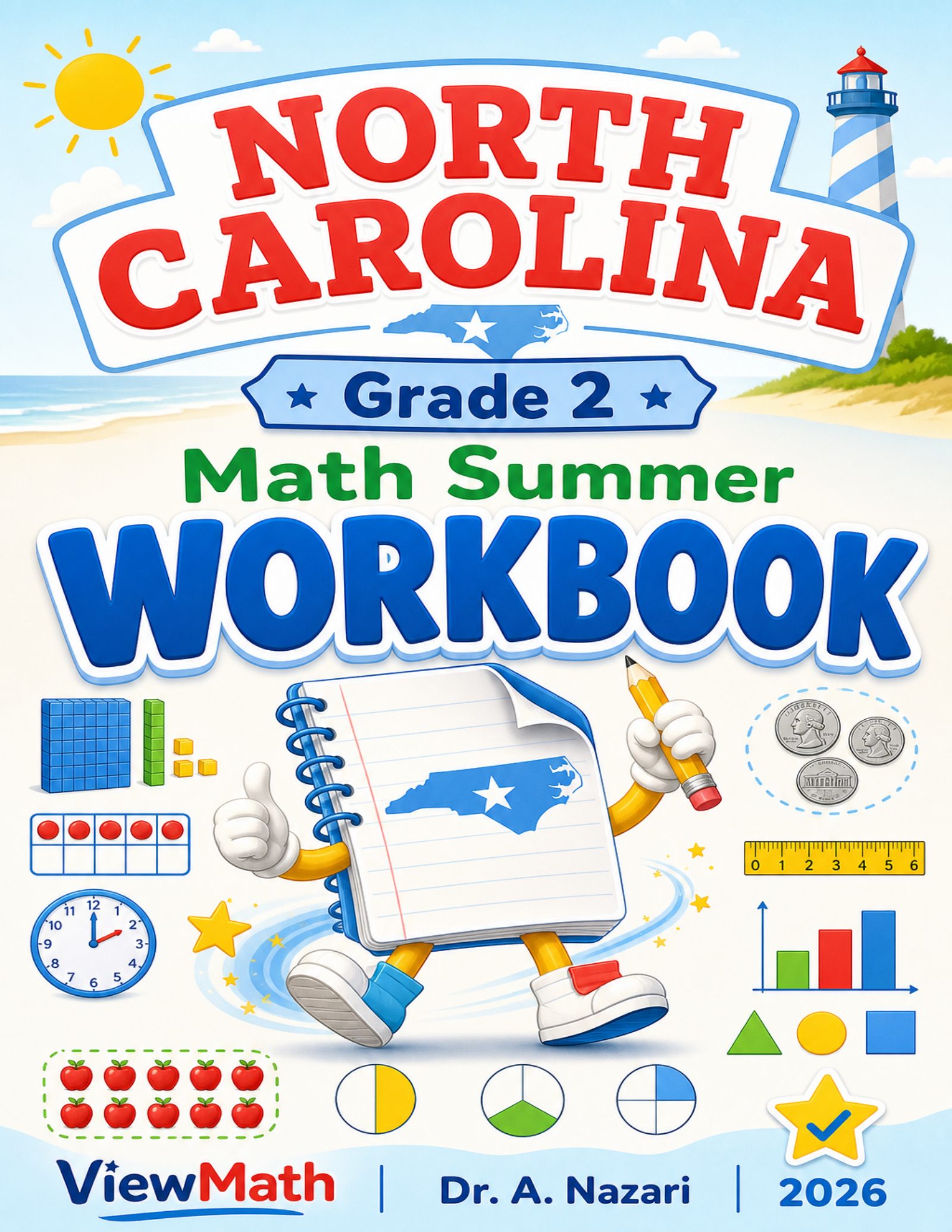 North Carolina Grade 2 Math Summer Workbook