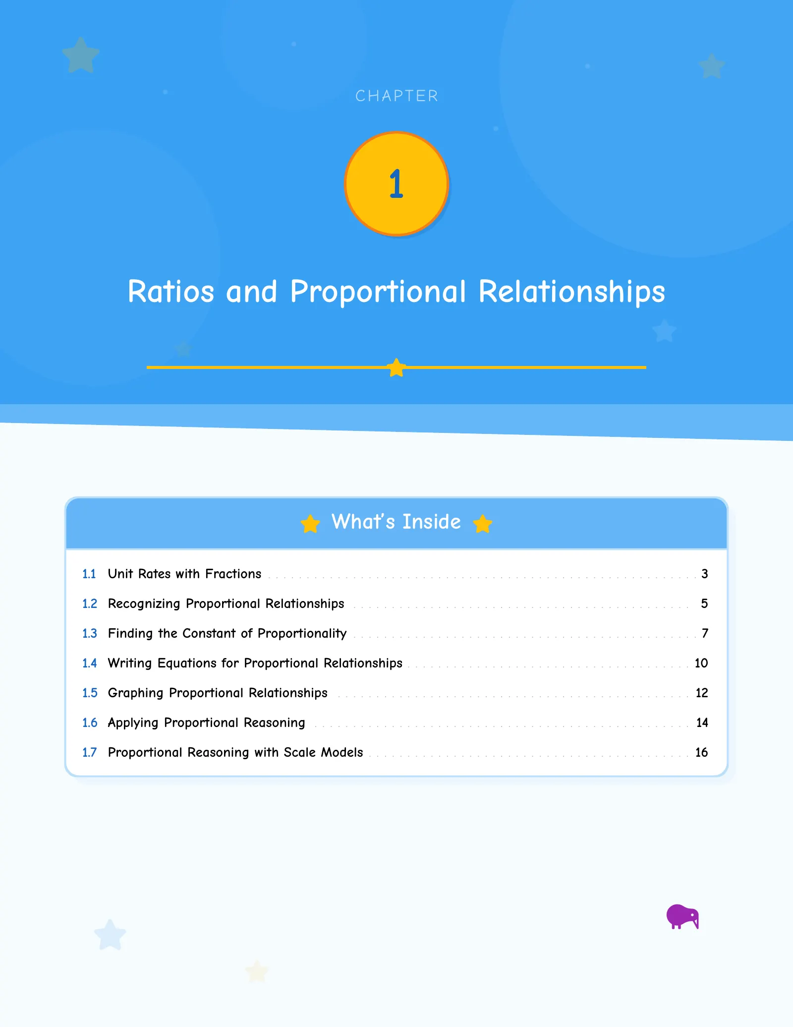 Representative ViewMath book learning or practice page