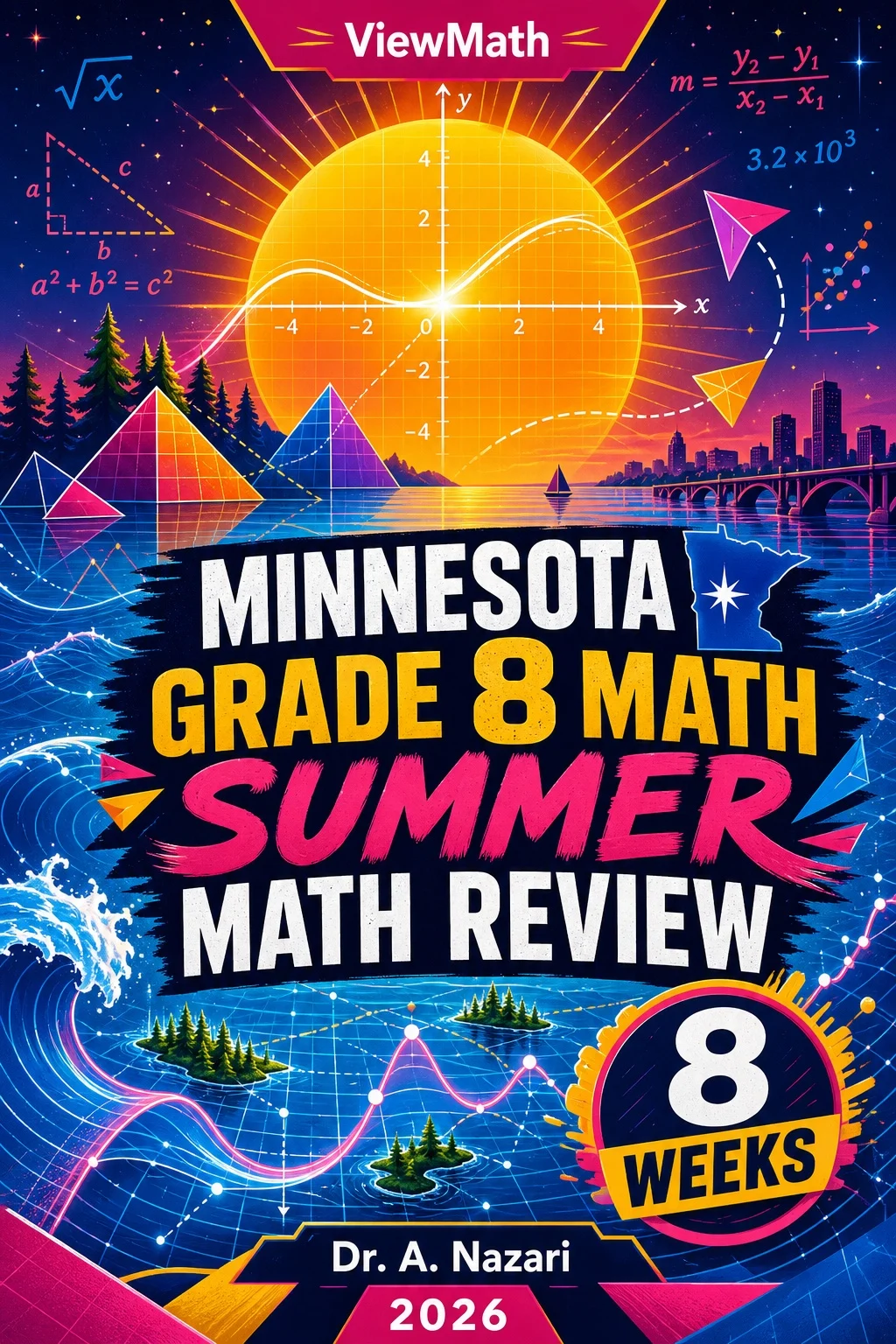 Minnesota MCA Grade 8 Math Summer Review