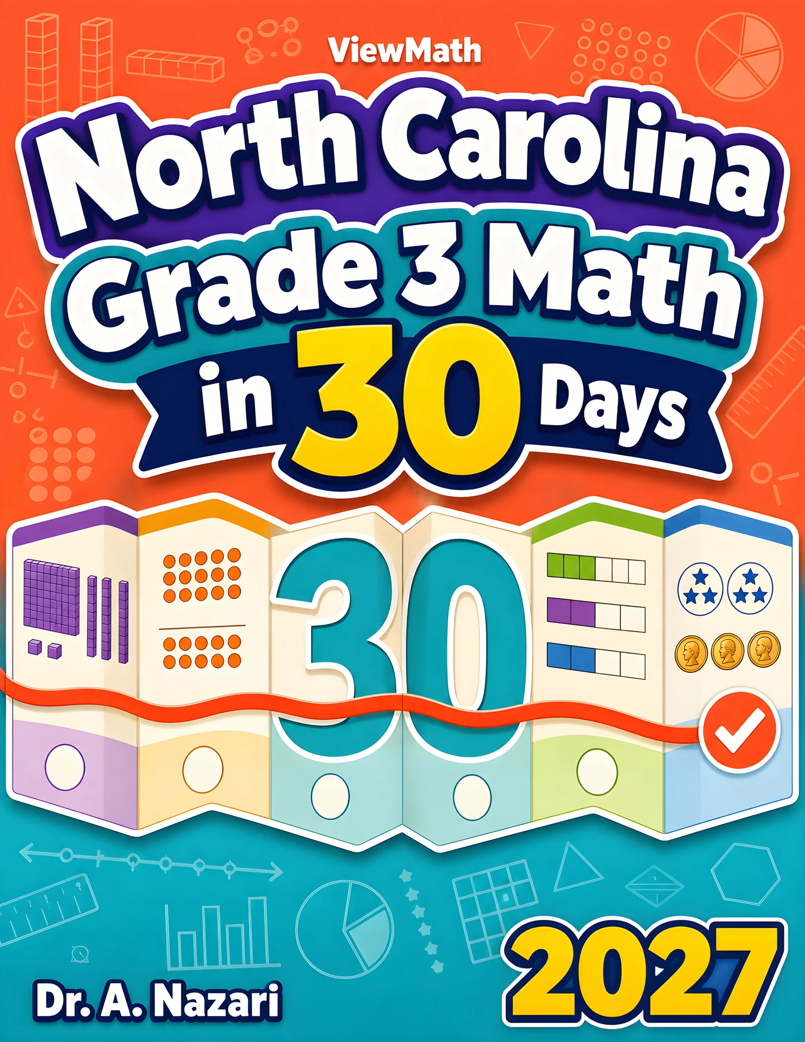 North Carolina NC EOG Grade 3 Math in 30 Days