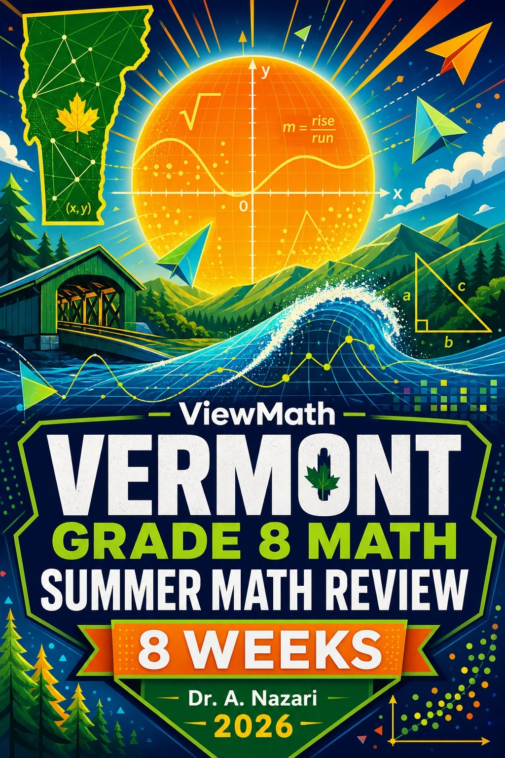 Vermont SBAC Grade 8 Math Summer Review