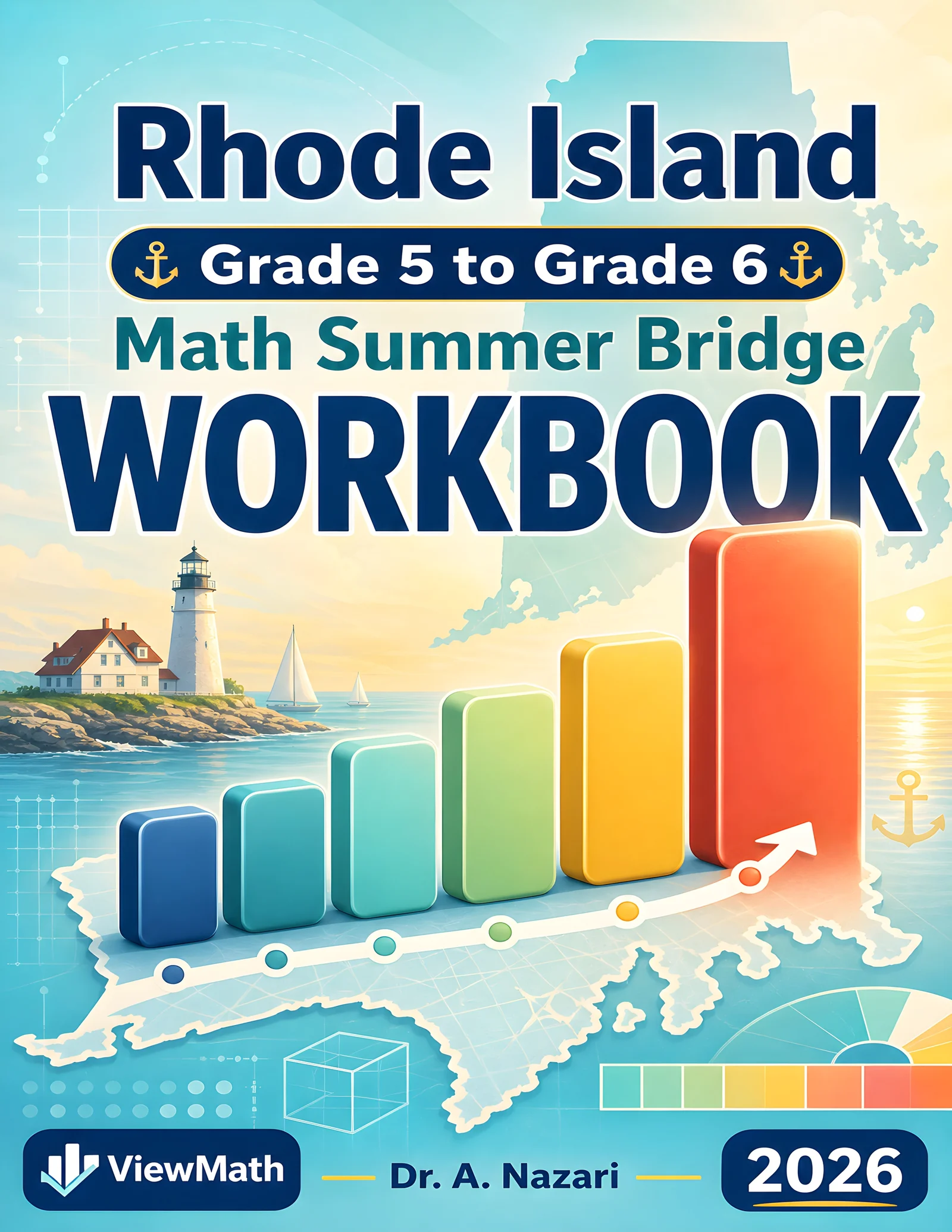 Rhode Island RICAS Grade 5 Math Summer Bridge Workbook