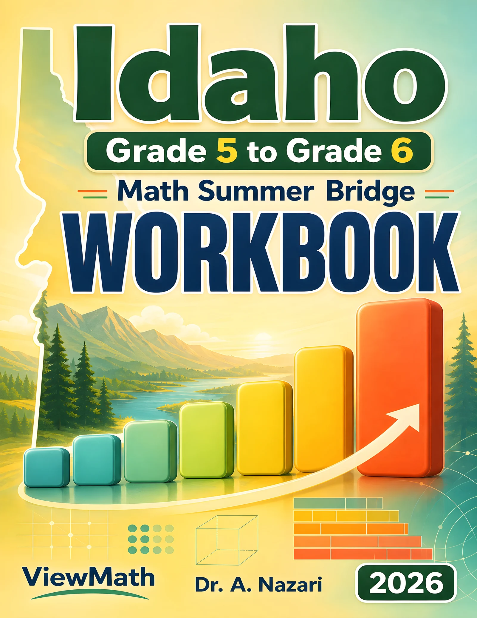 Idaho ISAT Grade 5 Math Summer Bridge Workbook