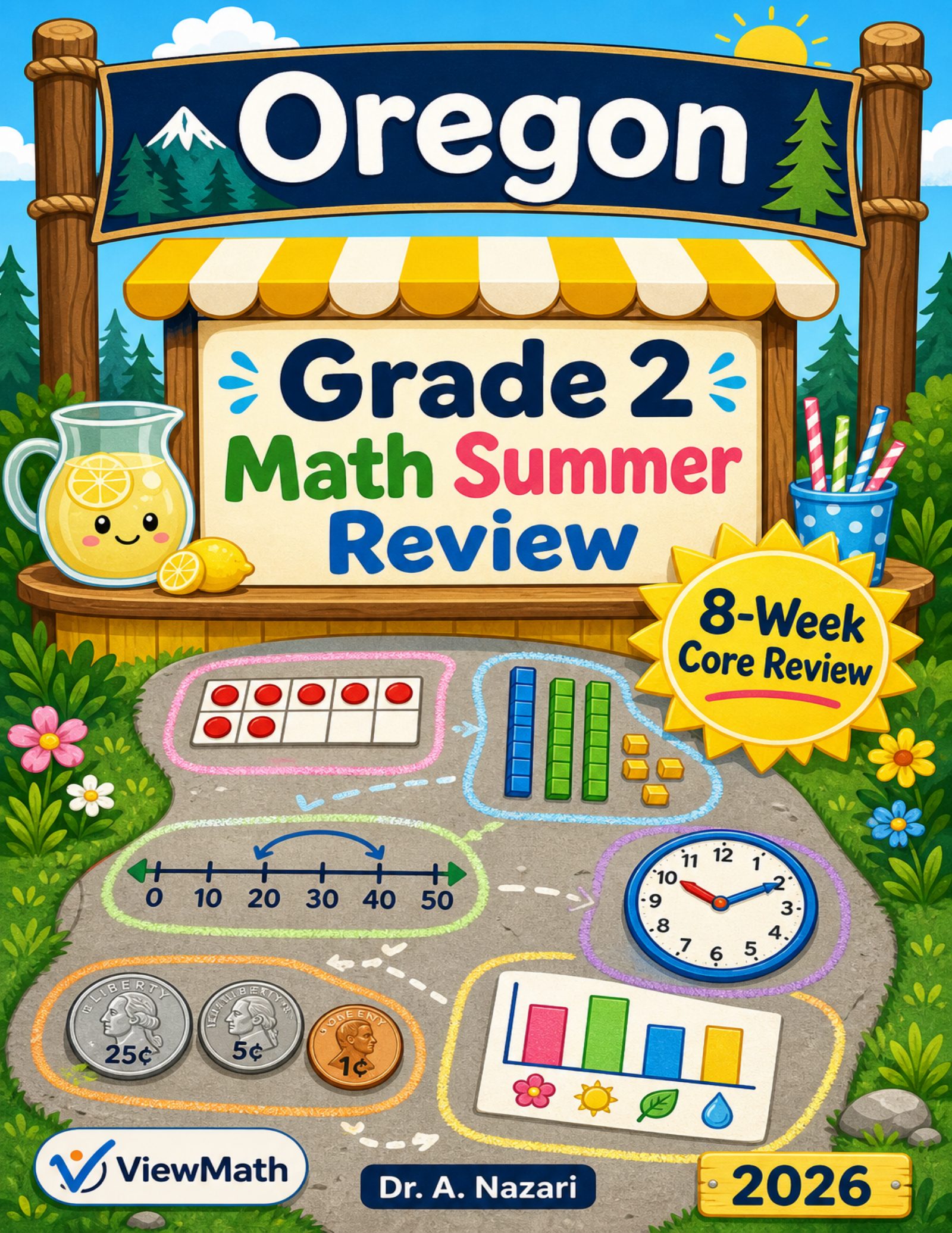 Oregon Grade 2 Math Summer Review