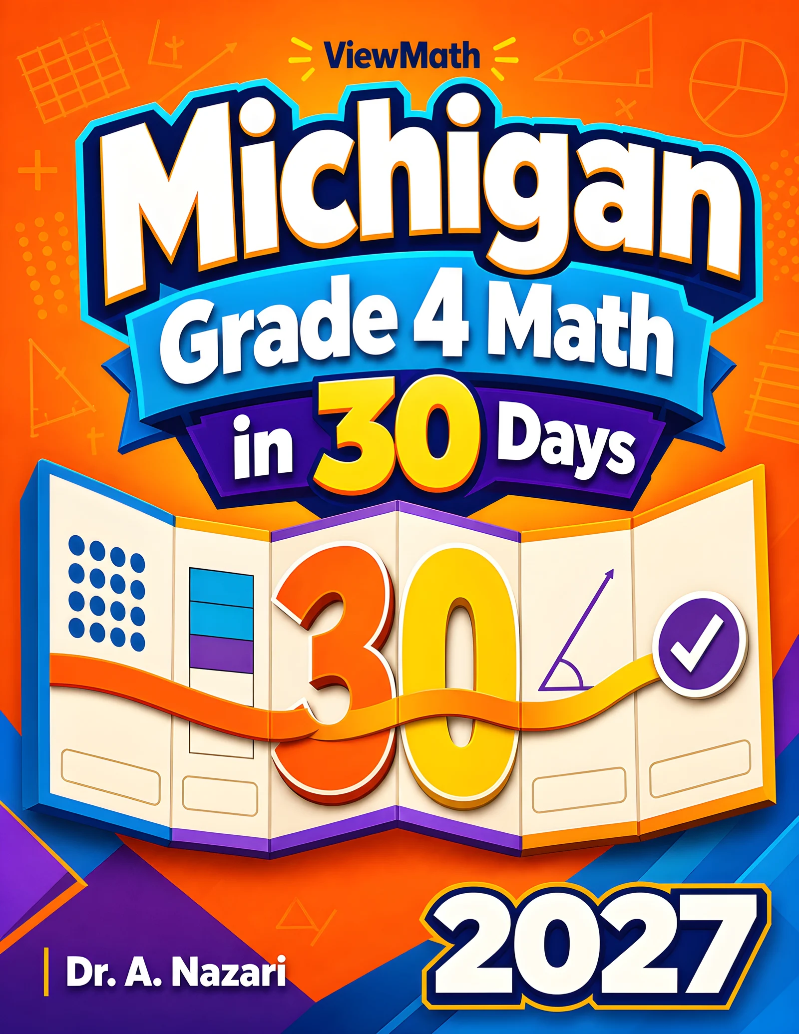Michigan M-STEP Grade 4 Math in 30 Days
