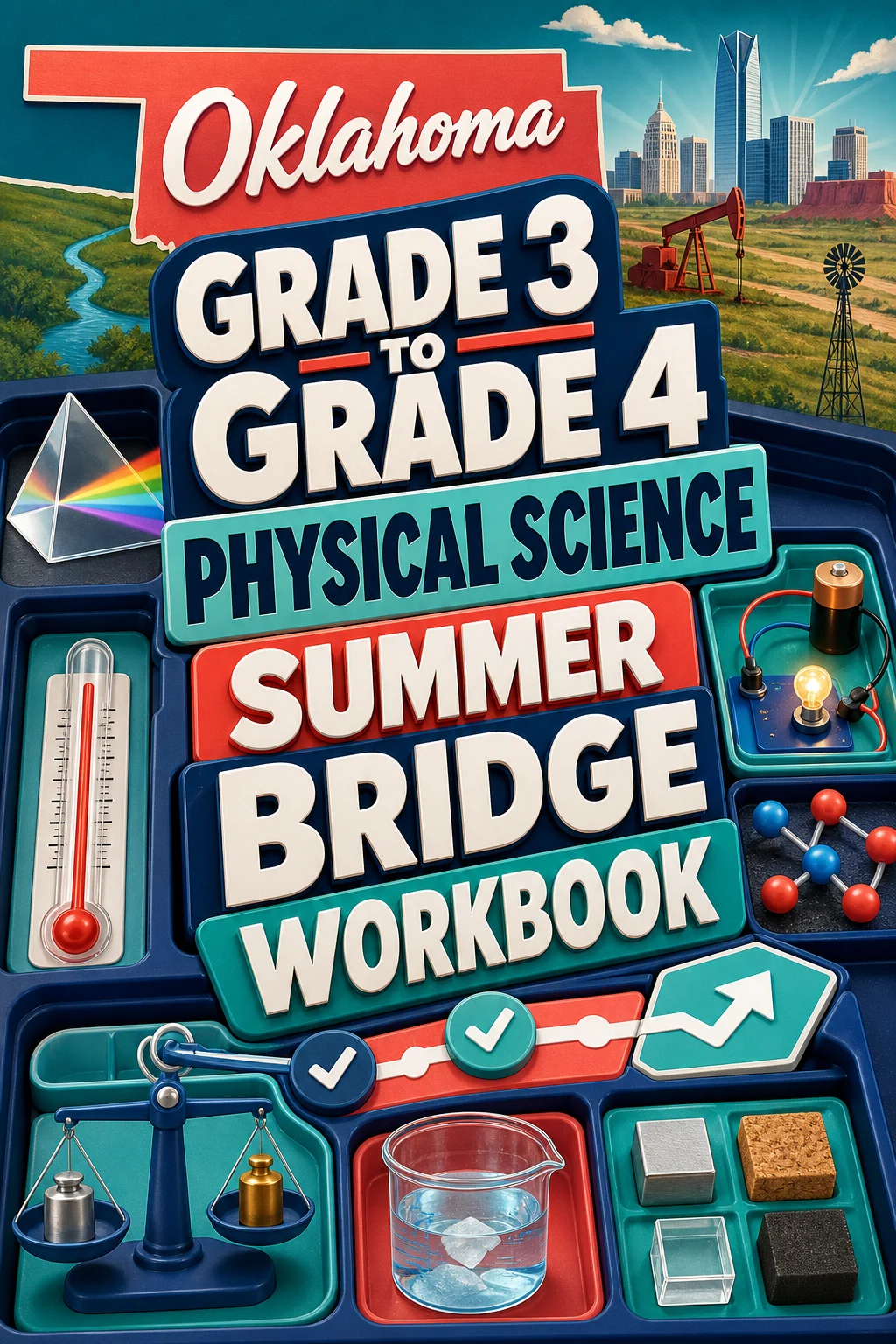 Oklahoma Grade 3 to Grade 4 Physical Science Summer Bridge Workbook