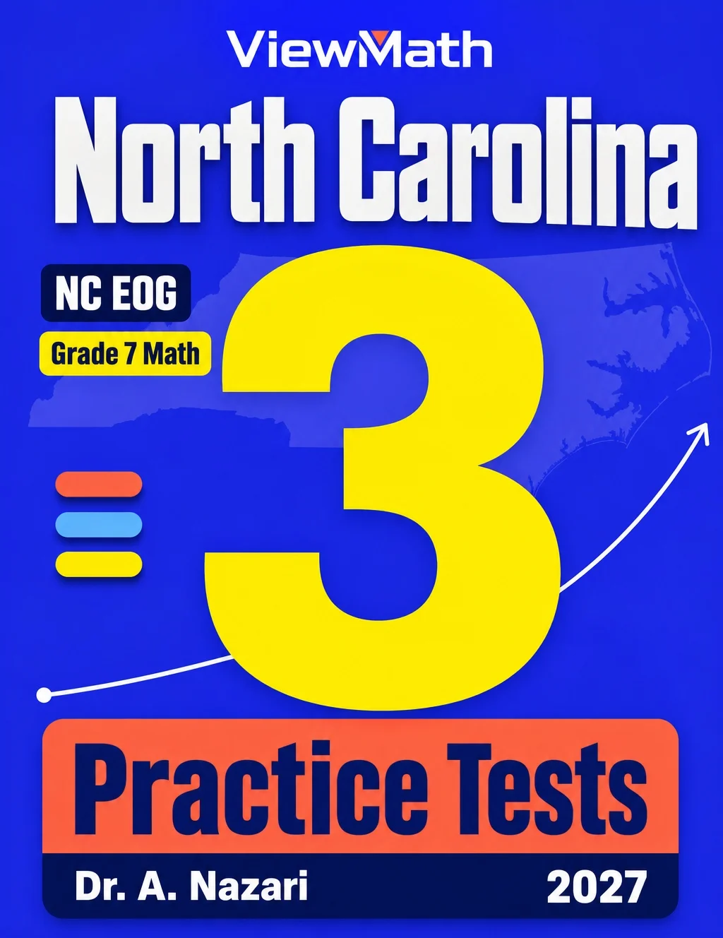3 North Carolina NC EOG Grade 7 Math Practice Tests