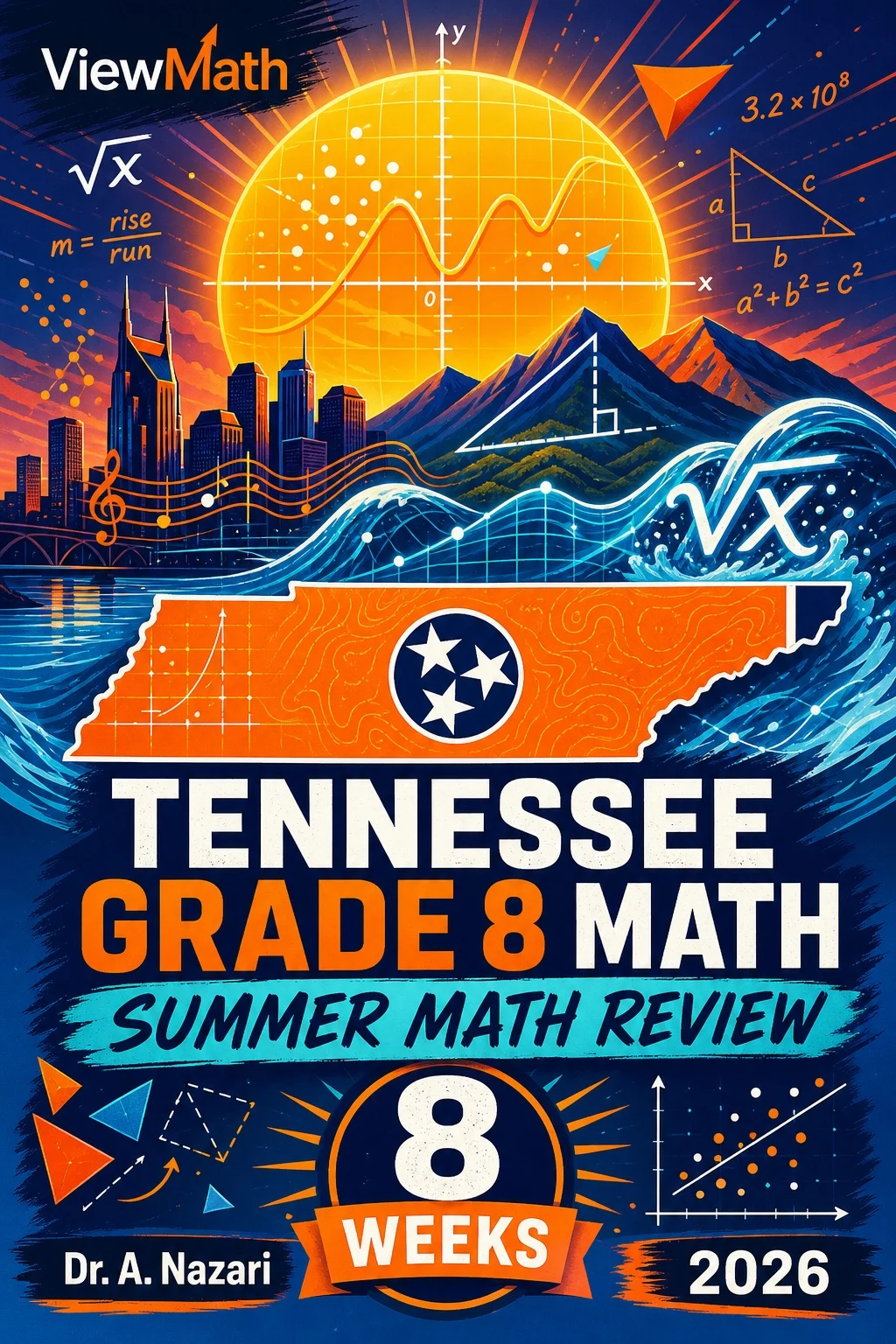 Tennessee TCAP Grade 8 Math Summer Review