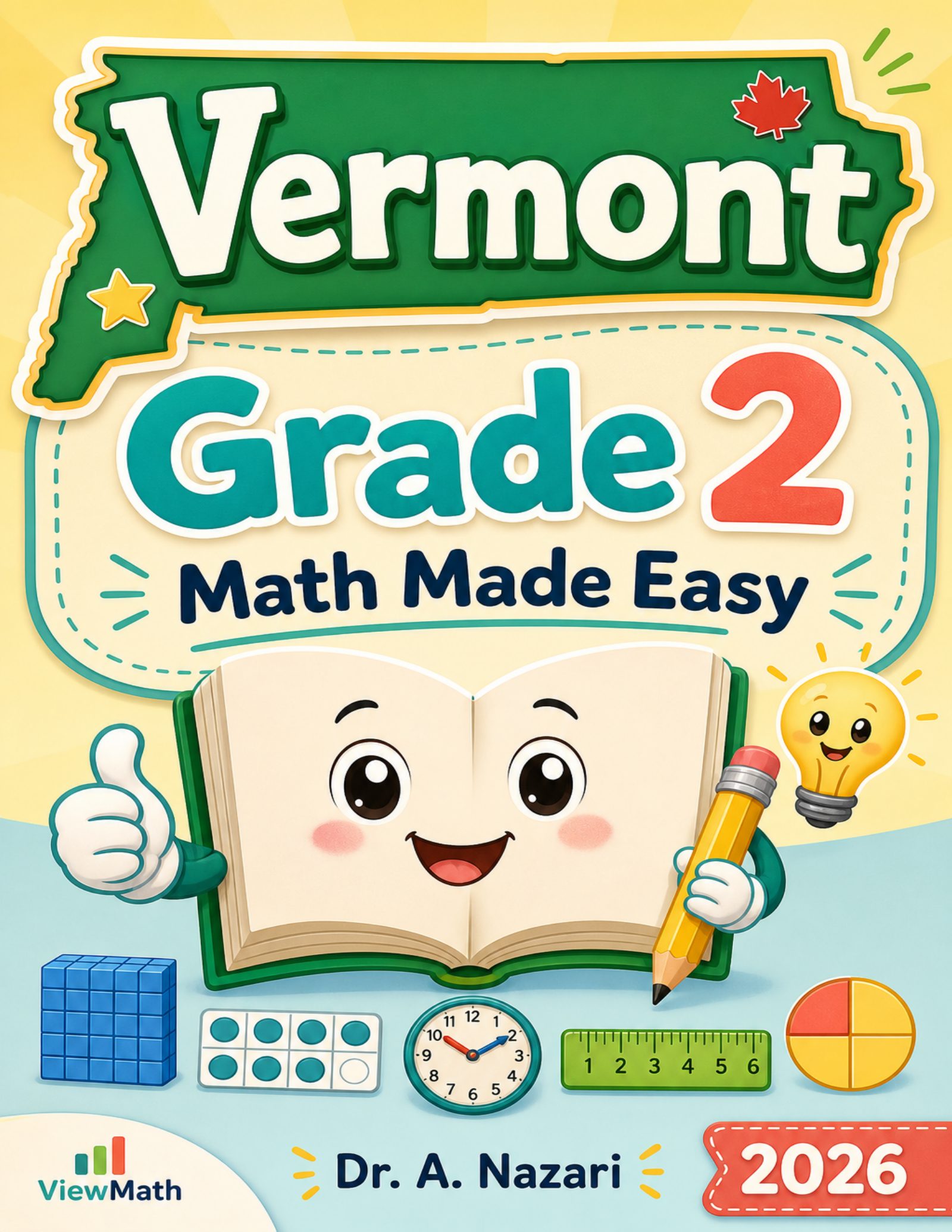 Vermont Grade 2 Math Made Easy