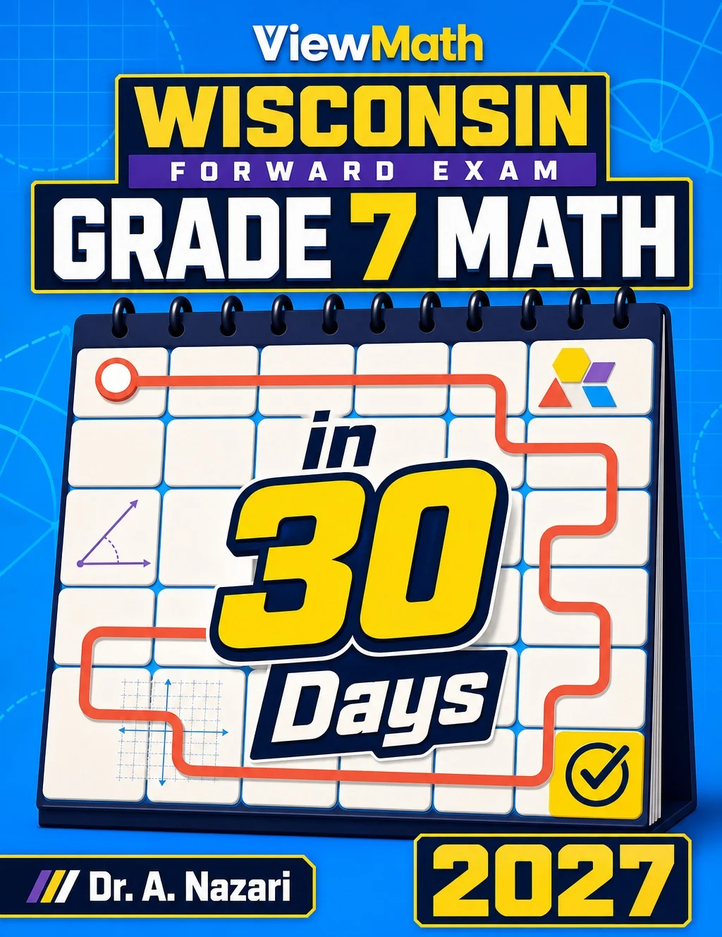 Wisconsin Forward Exam Grade 7 Math in 30 Days
