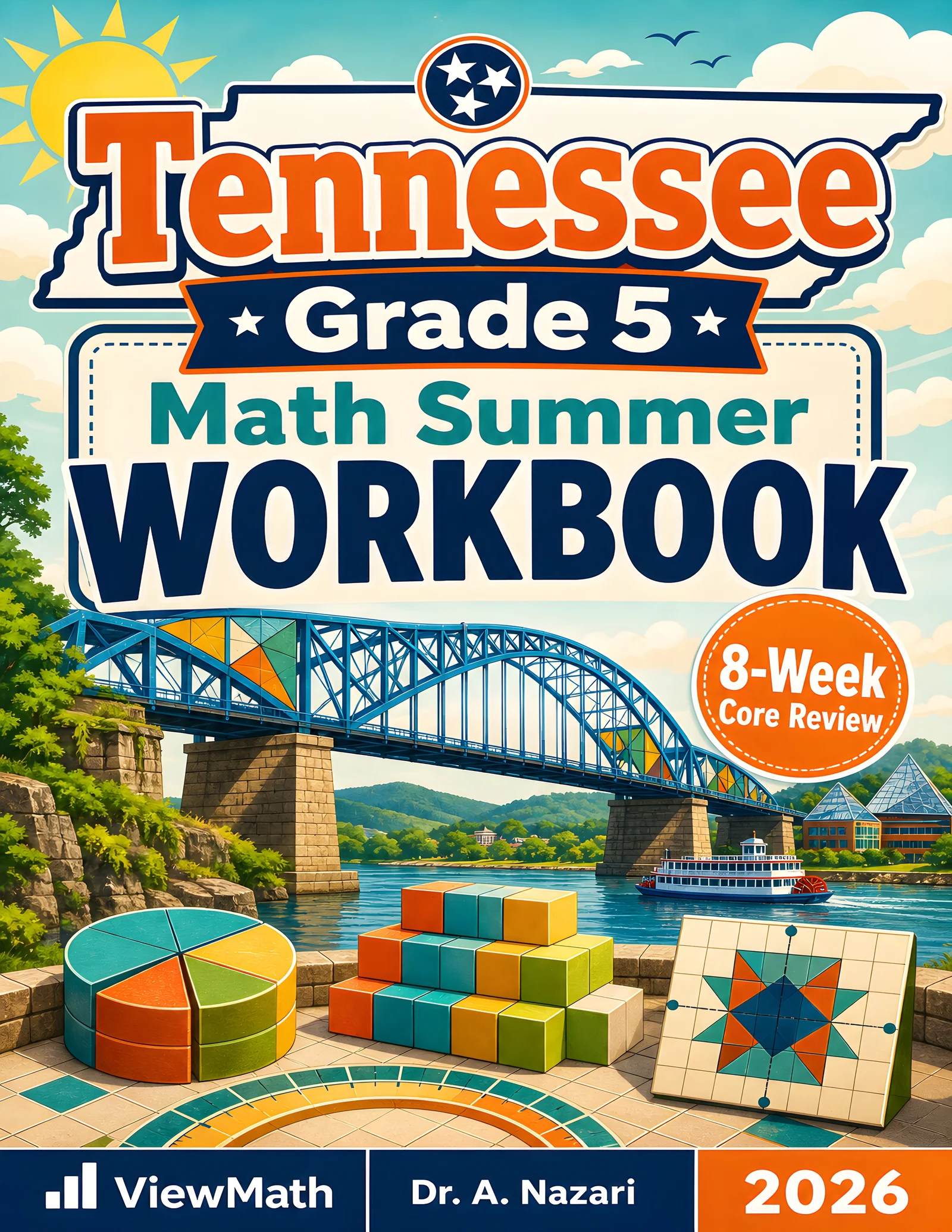 Tennessee TCAP Grade 5 Math Summer Review Workbook