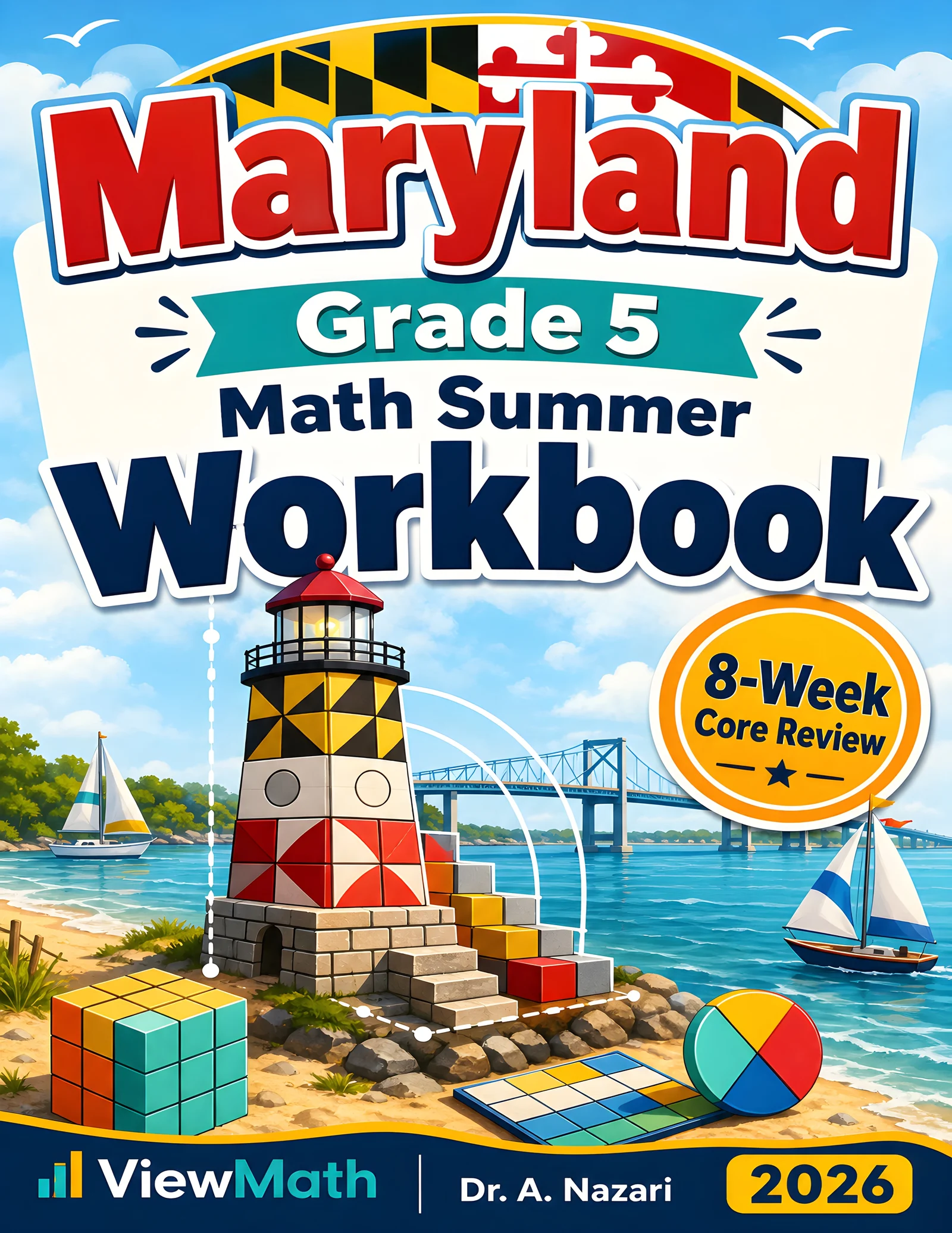 Maryland MCAP Grade 5 Math Summer Review Workbook