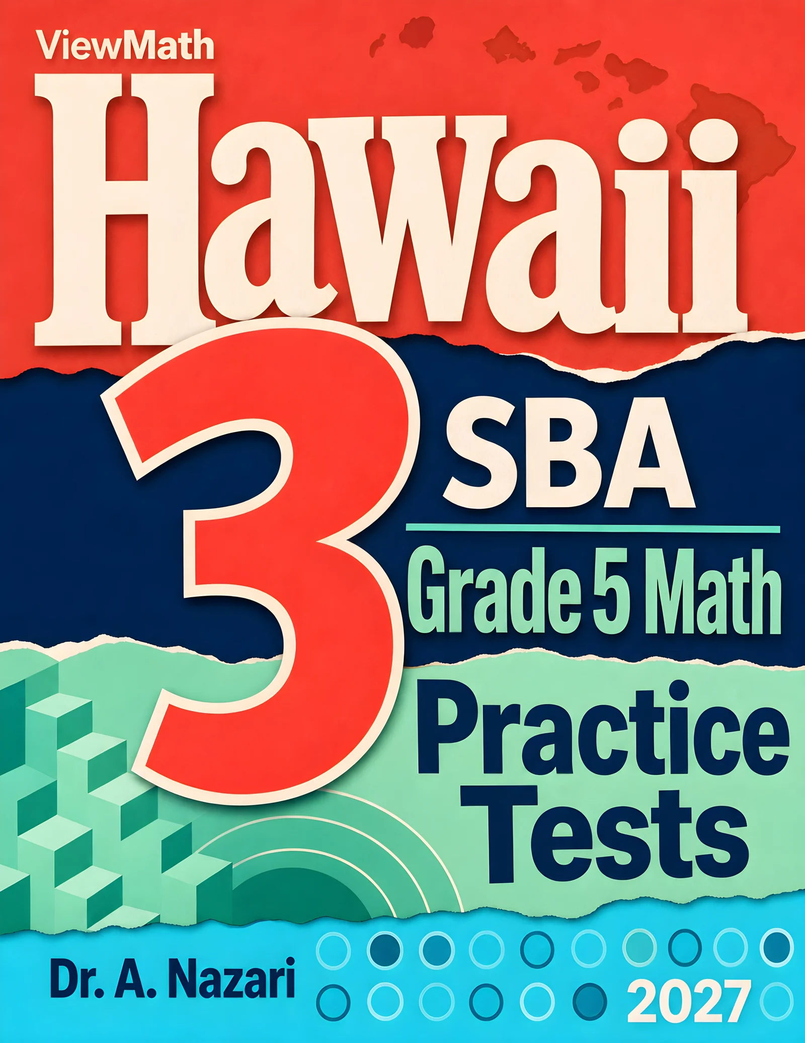 Hawaii SBA Grade 5 Math Practice Tests Bundle: 25 Unique Full-Length Tests