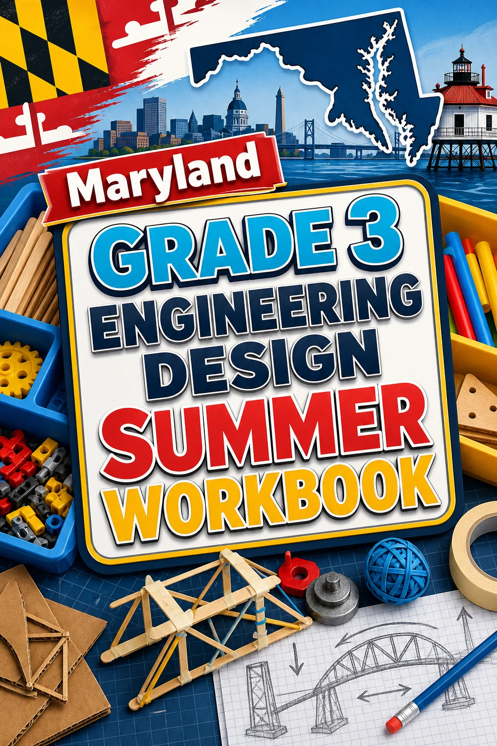 Maryland Grade 3 Engineering Design Summer Workbook