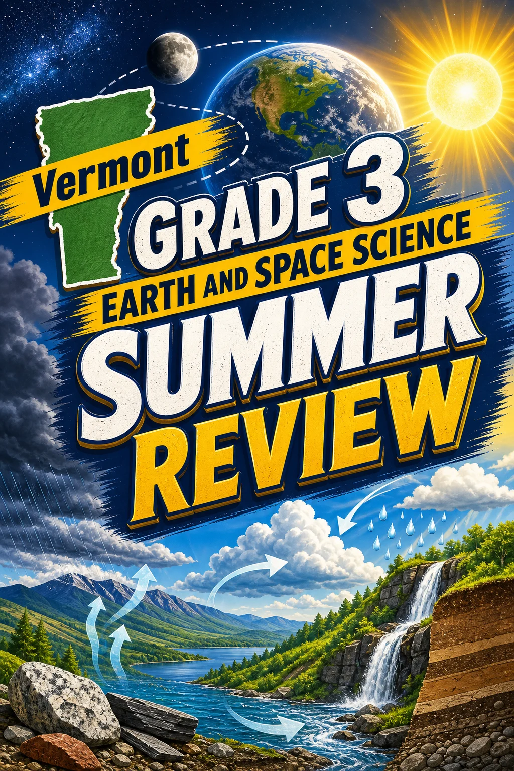 Vermont Grade 3 Earth and Space Science Summer Review