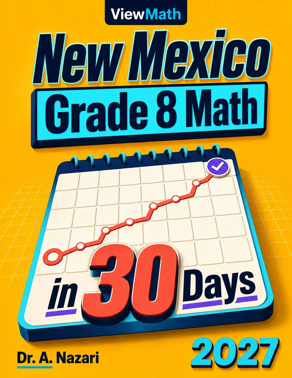 New Mexico NM-MSSA Grade 8 Math in 30 Days