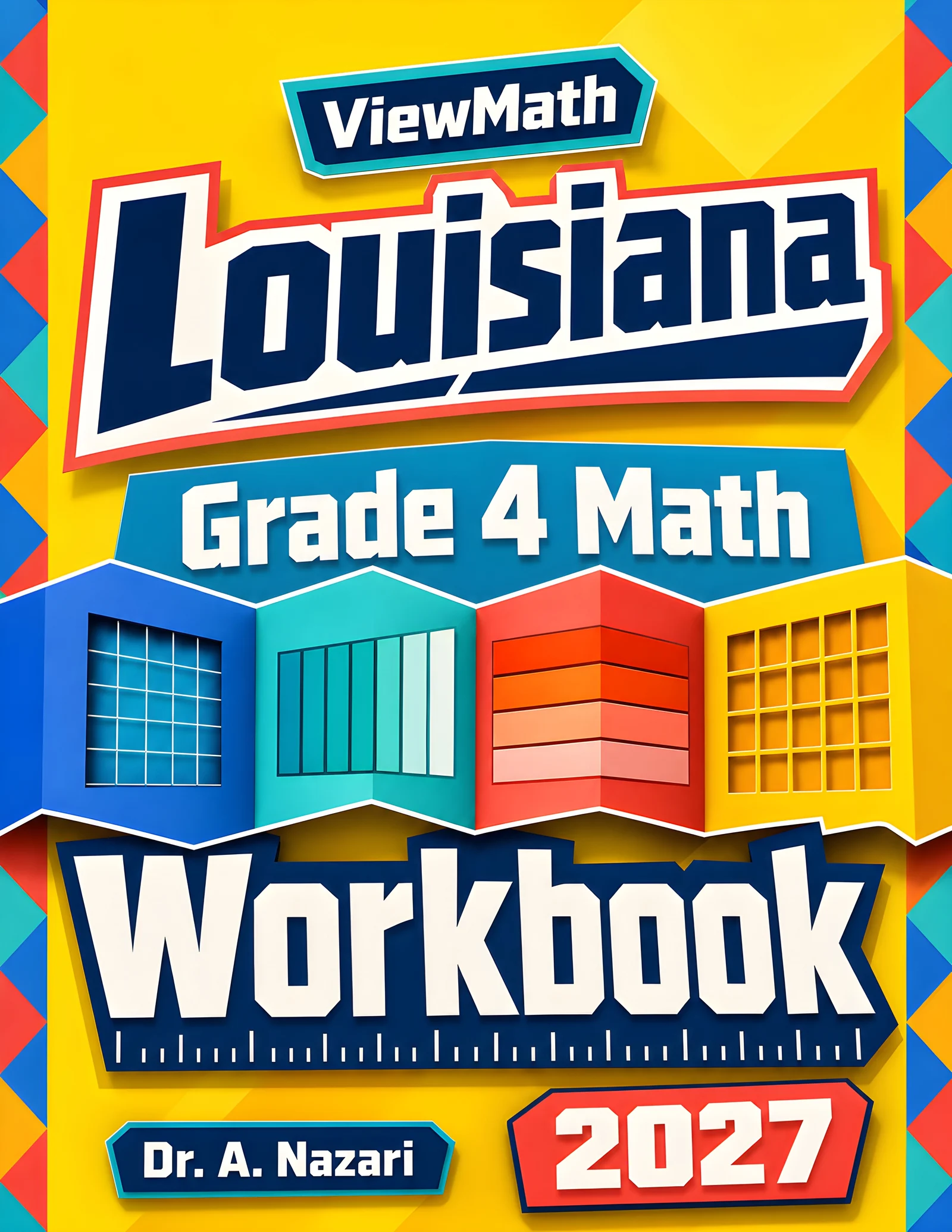 Louisiana LEAP 2025 Grade 4 Math Workbook