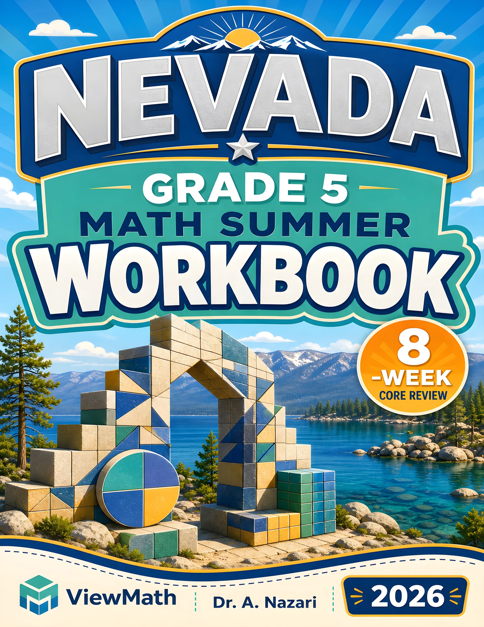 Nevada SBAC Grade 5 Math Summer Review Workbook