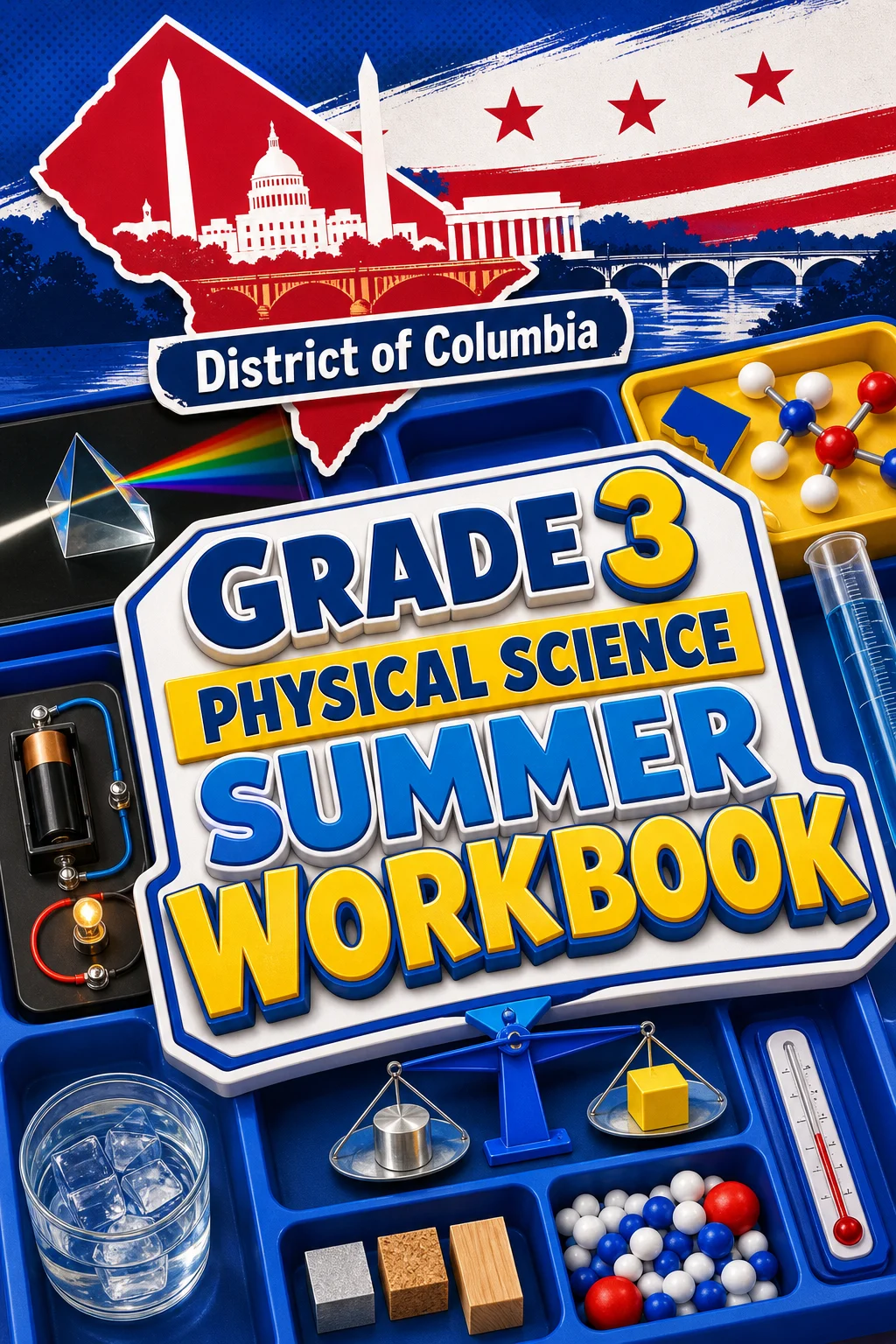 District Of Columbia Grade 3 Physical Science Summer Workbook