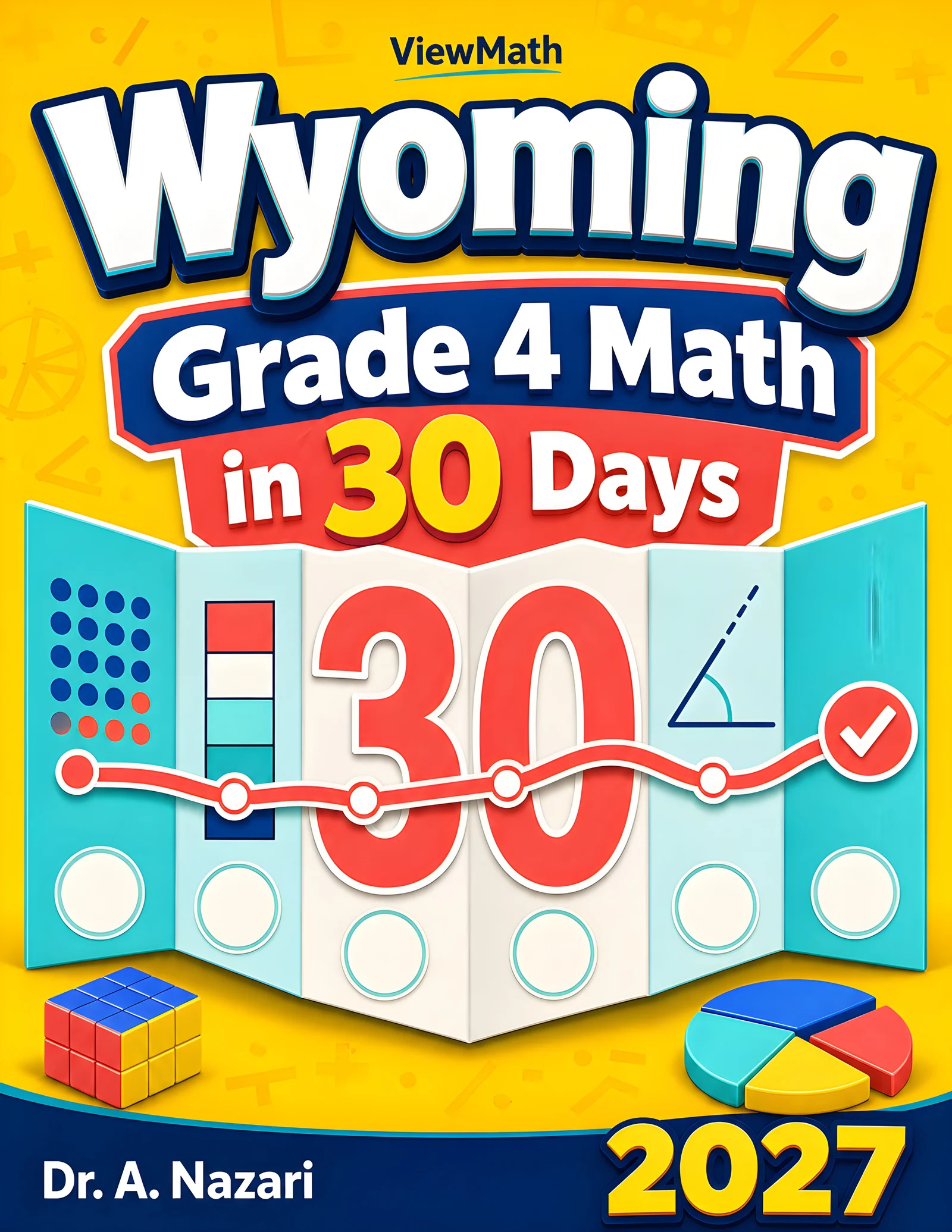 Wyoming WY-TOPP Grade 4 Math in 30 Days