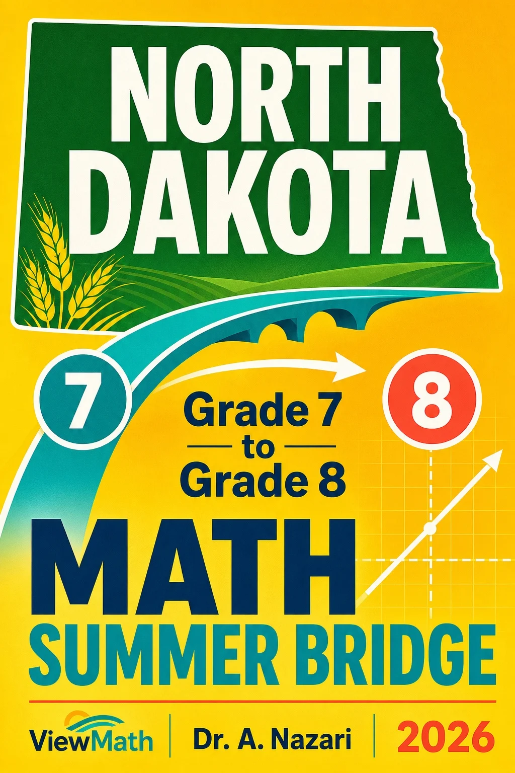 North Dakota NDSA Grade 7 to Grade 8 Math Summer Bridge