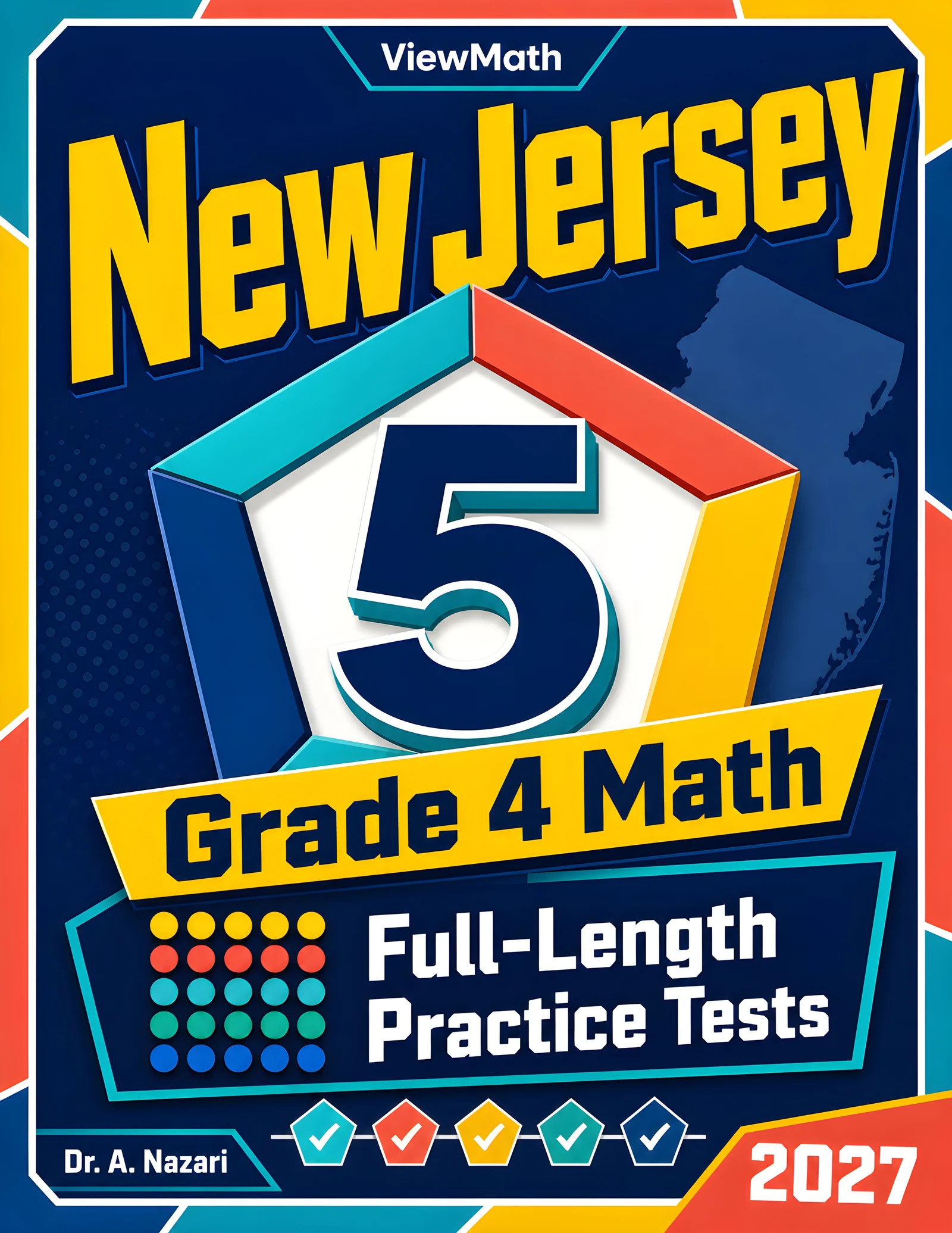 5 Full-Length New Jersey NJSLA Grade 4 Math Practice Tests