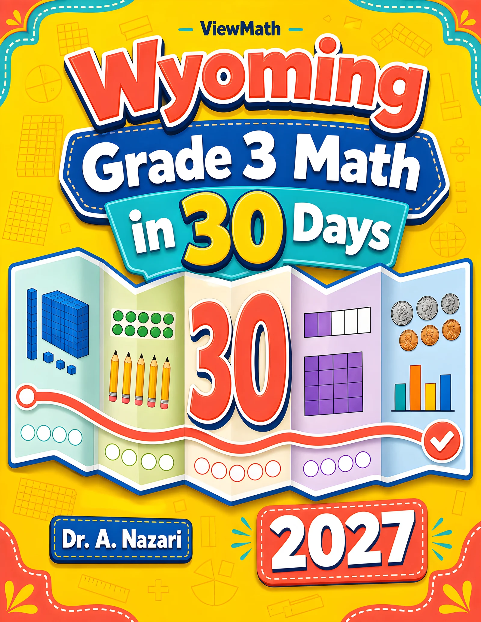 Wyoming WY-TOPP Grade 3 Math in 30 Days