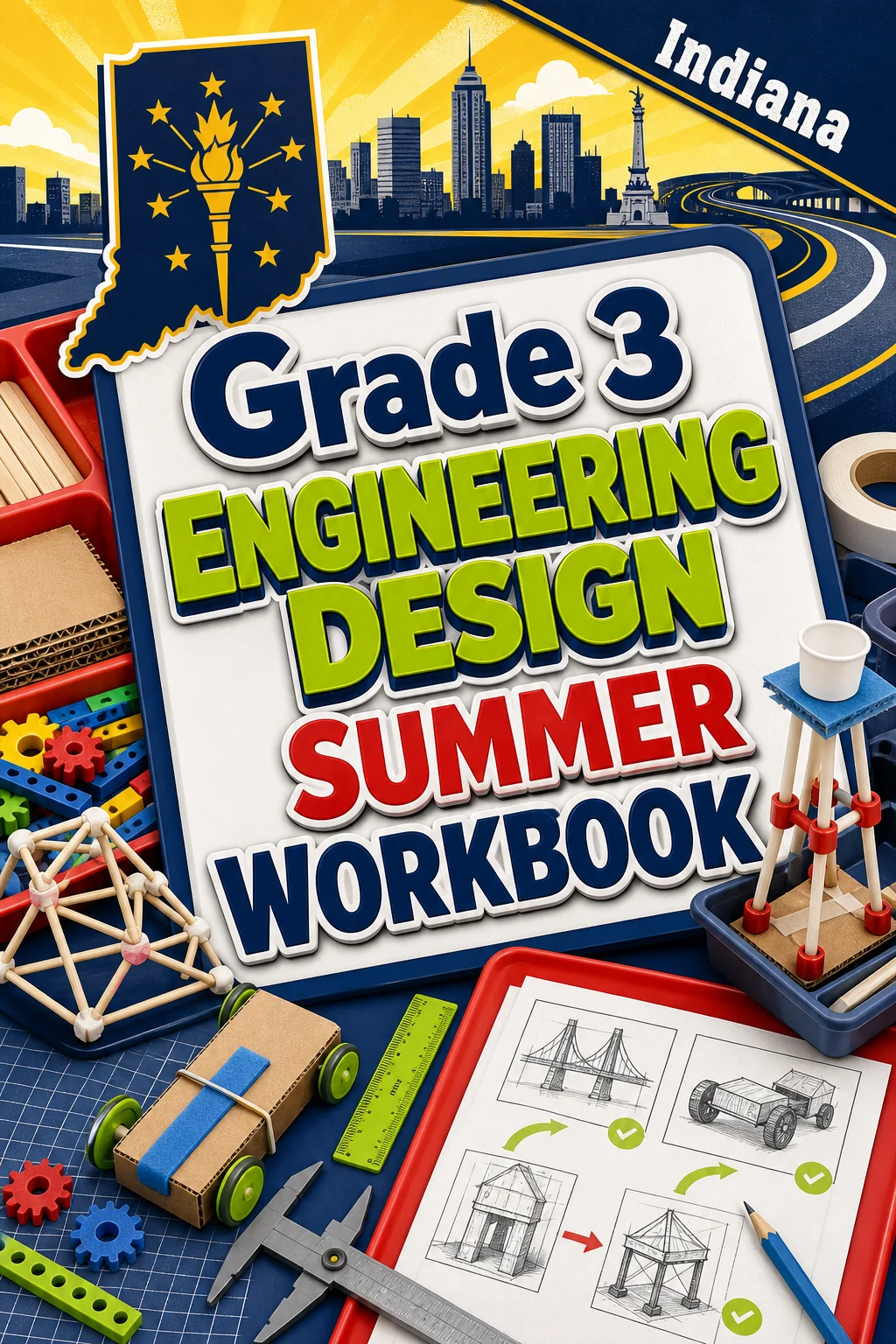 Indiana Grade 3 Engineering Design Summer Workbook